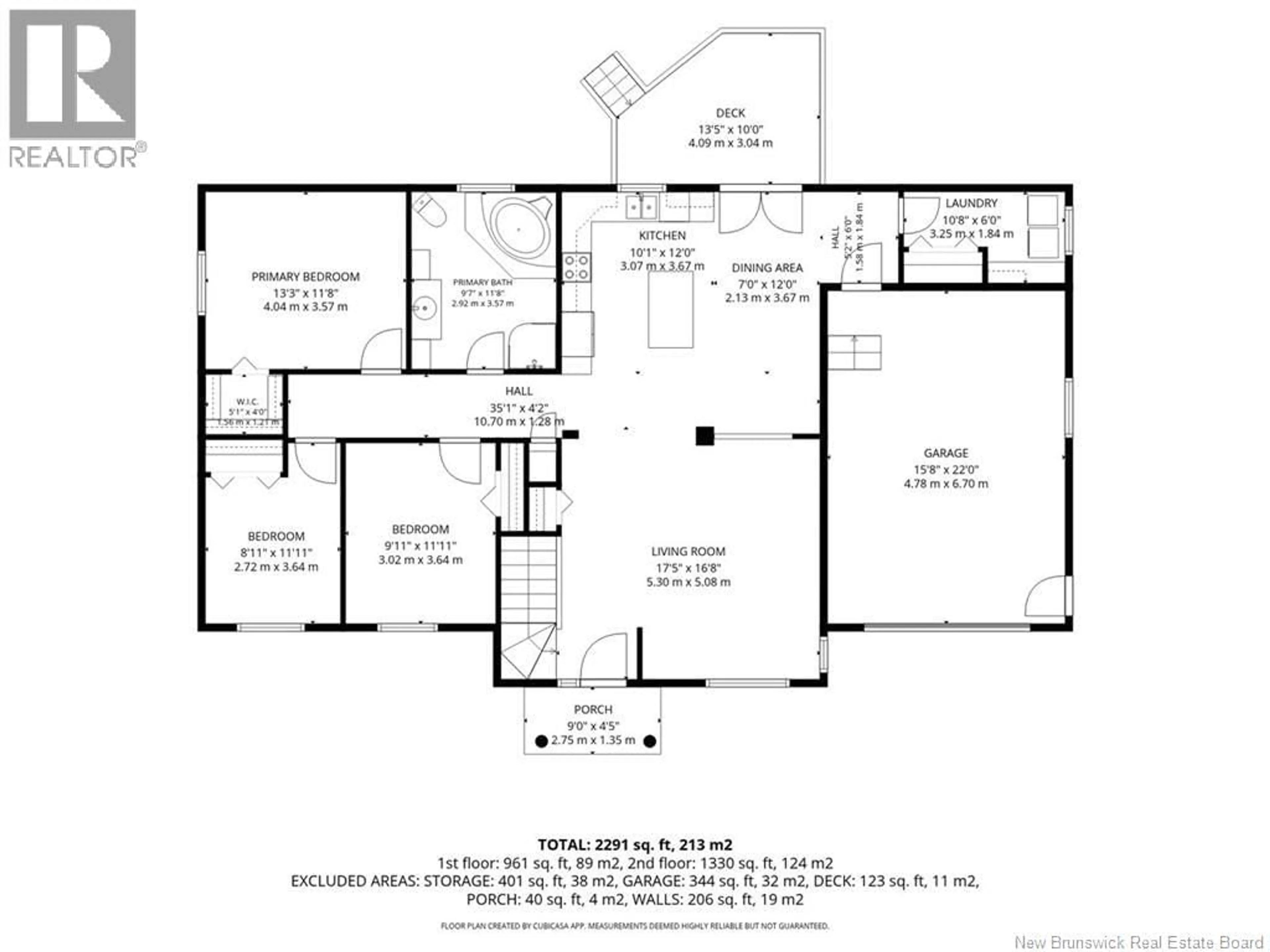 Floor plan for 18 SAVOIE STREET, Balmoral New Brunswick E8E1J9