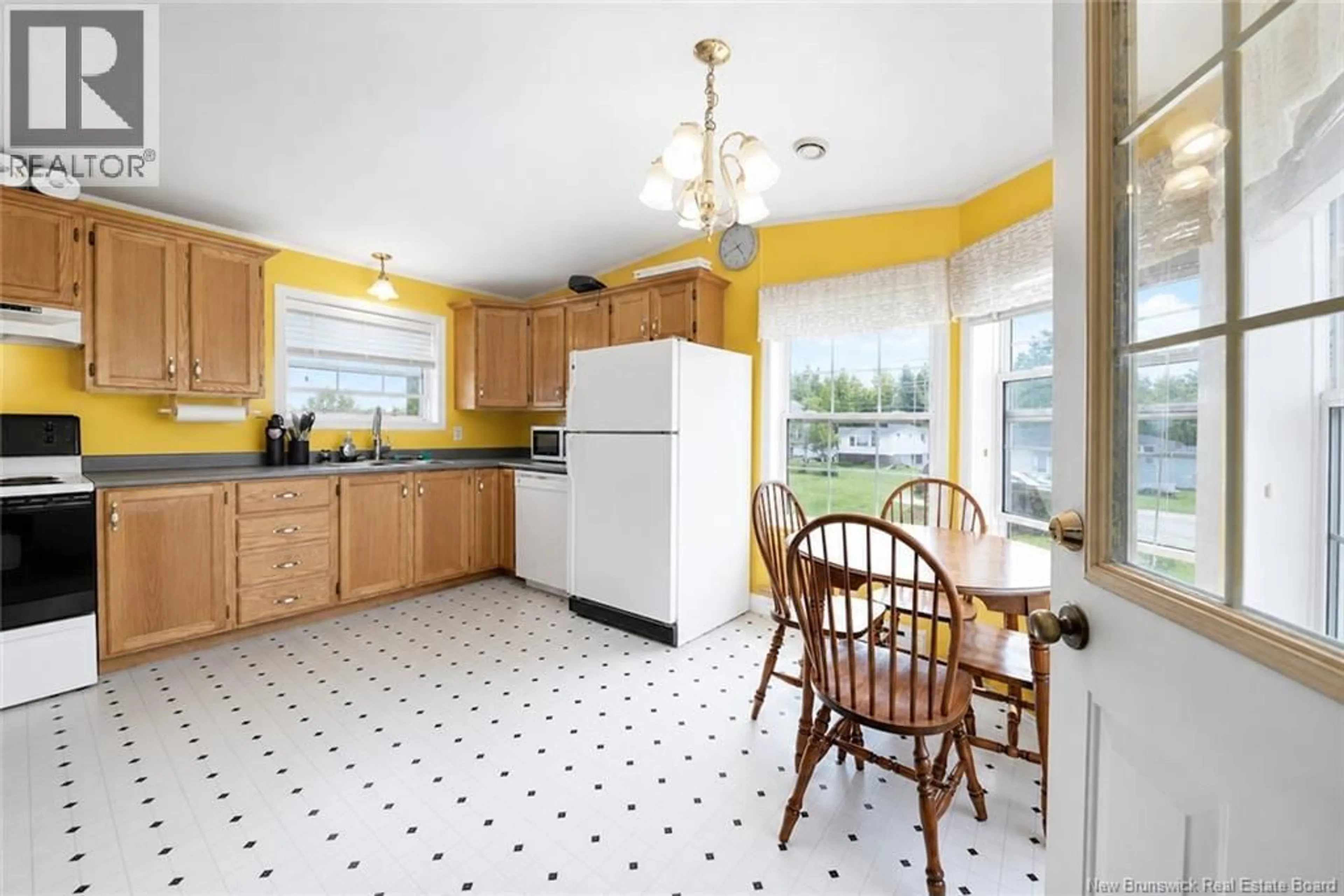 Standard kitchen, ceramic/tile floor for 10 DOROTHY STREET, Sackville New Brunswick E4L2Z3