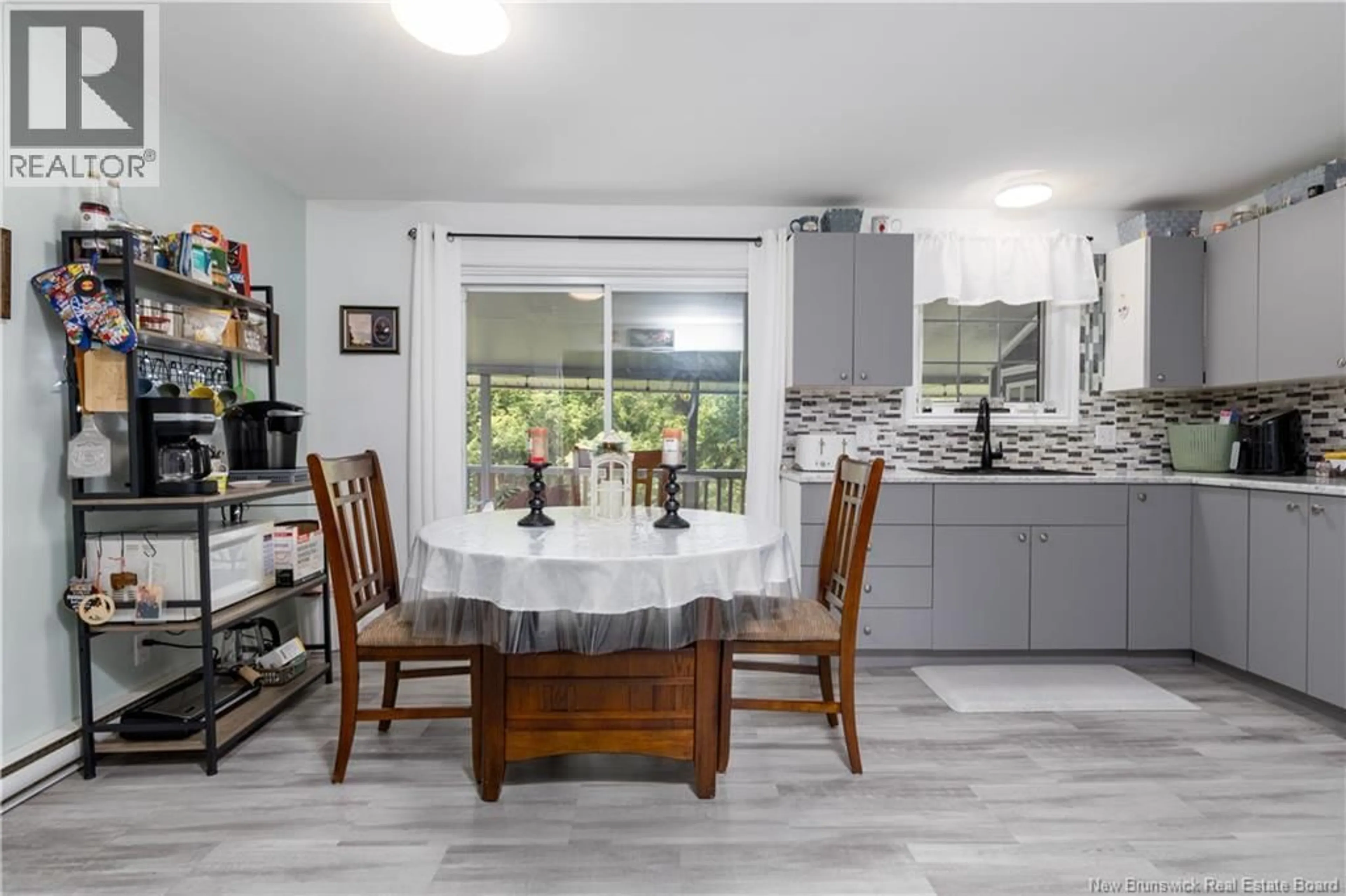 Open concept kitchen, ceramic/tile floor for 38 ROUTE 190, Carlingford New Brunswick E7H4J5