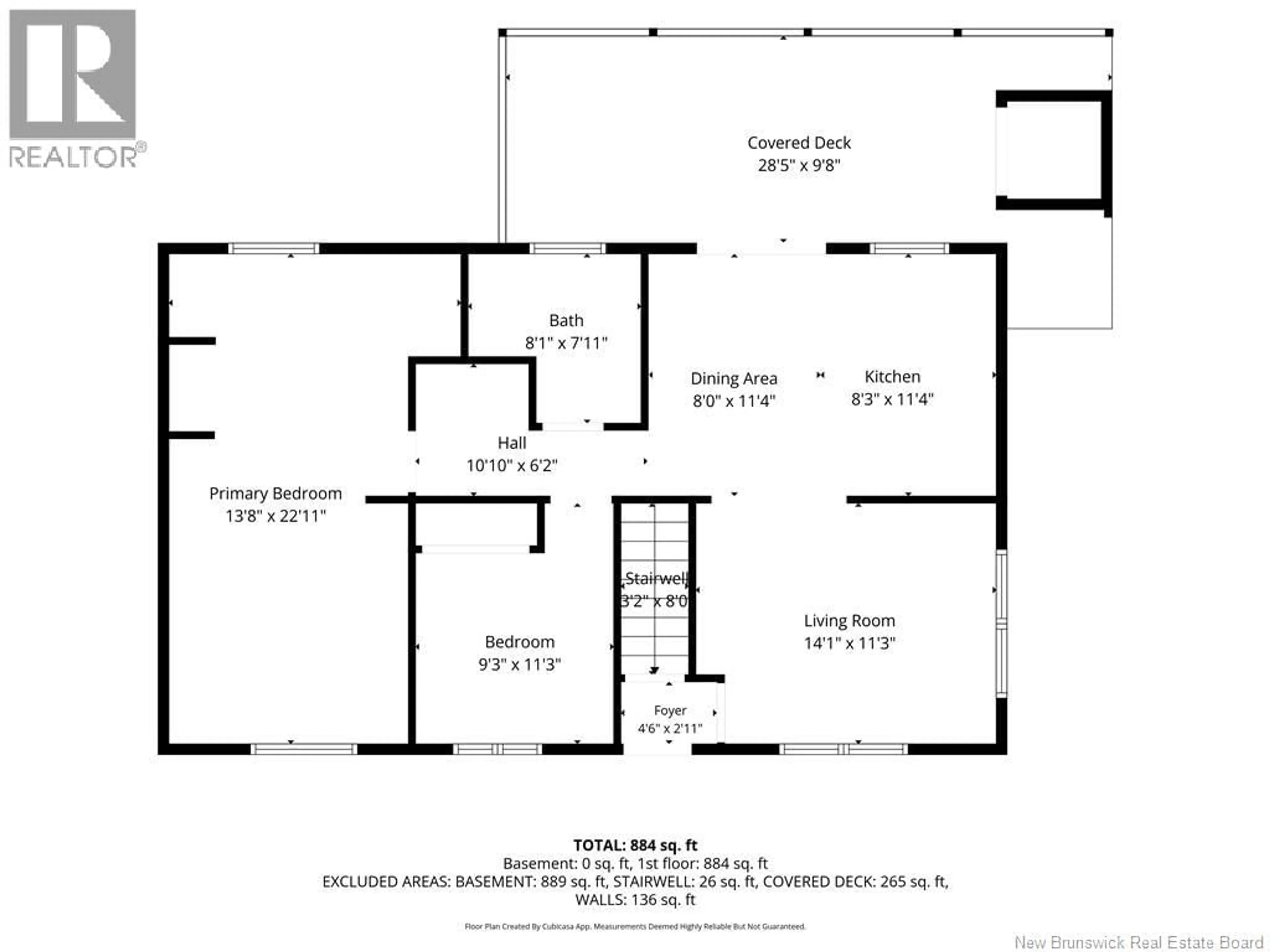 Floor plan for 38 ROUTE 190, Carlingford New Brunswick E7H4J5