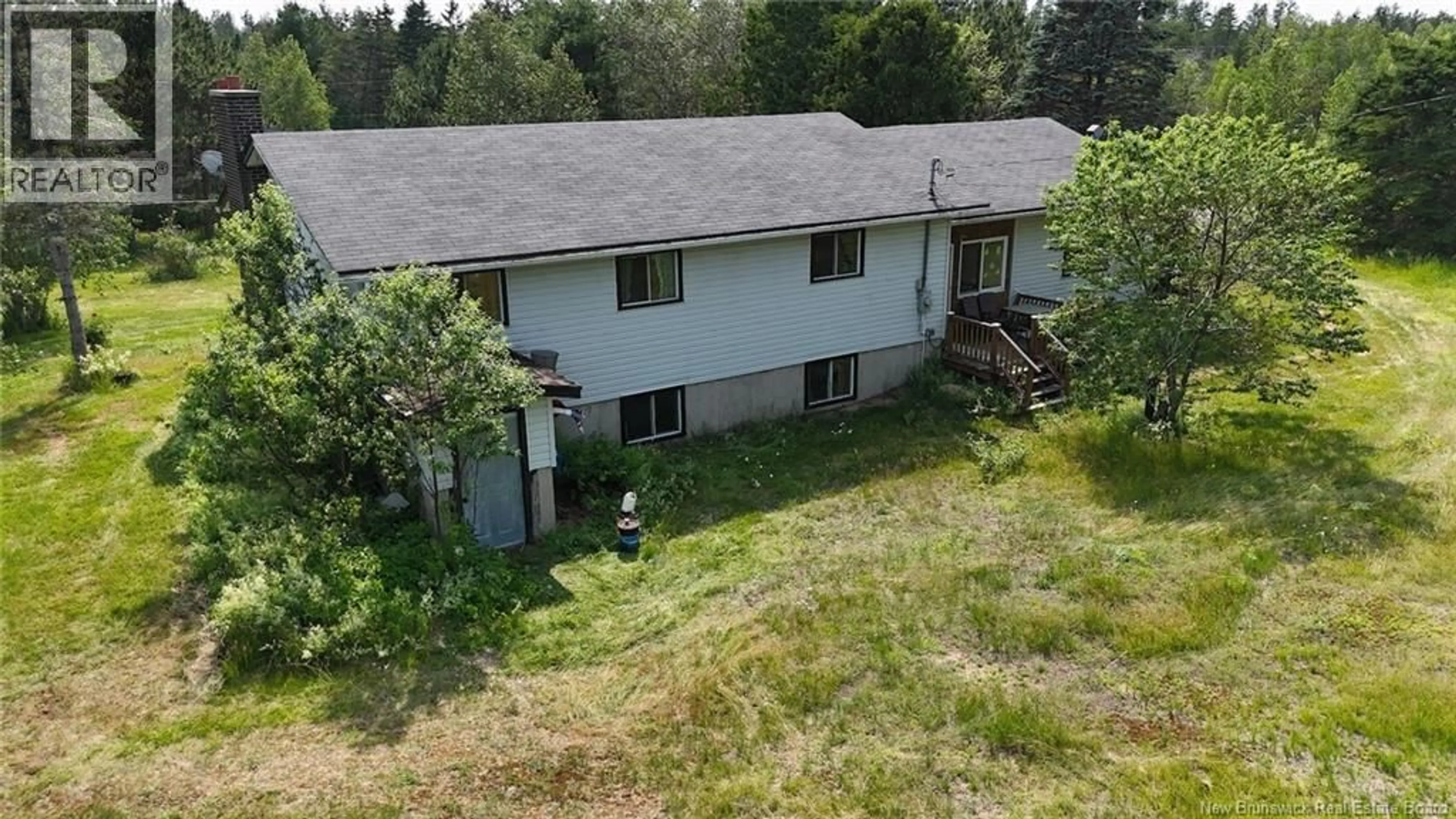 A pic from outside/outdoor area/front of a property/back of a property/a pic from drone, building for 4409 ROUTE 3, Brockway New Brunswick E6K1Y6