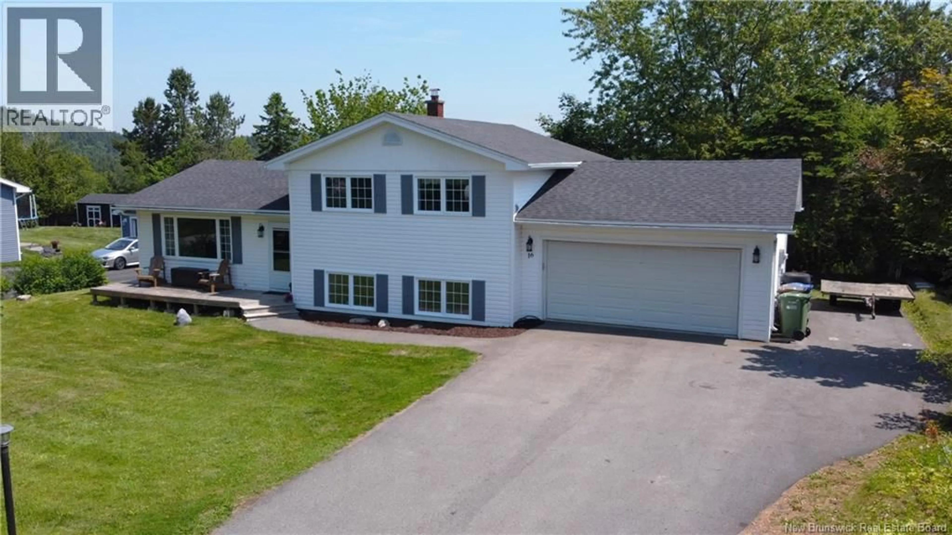 A pic from outside/outdoor area/front of a property/back of a property/a pic from drone, street for 16 CATHLINE DRIVE, Saint John New Brunswick E2N2C1
