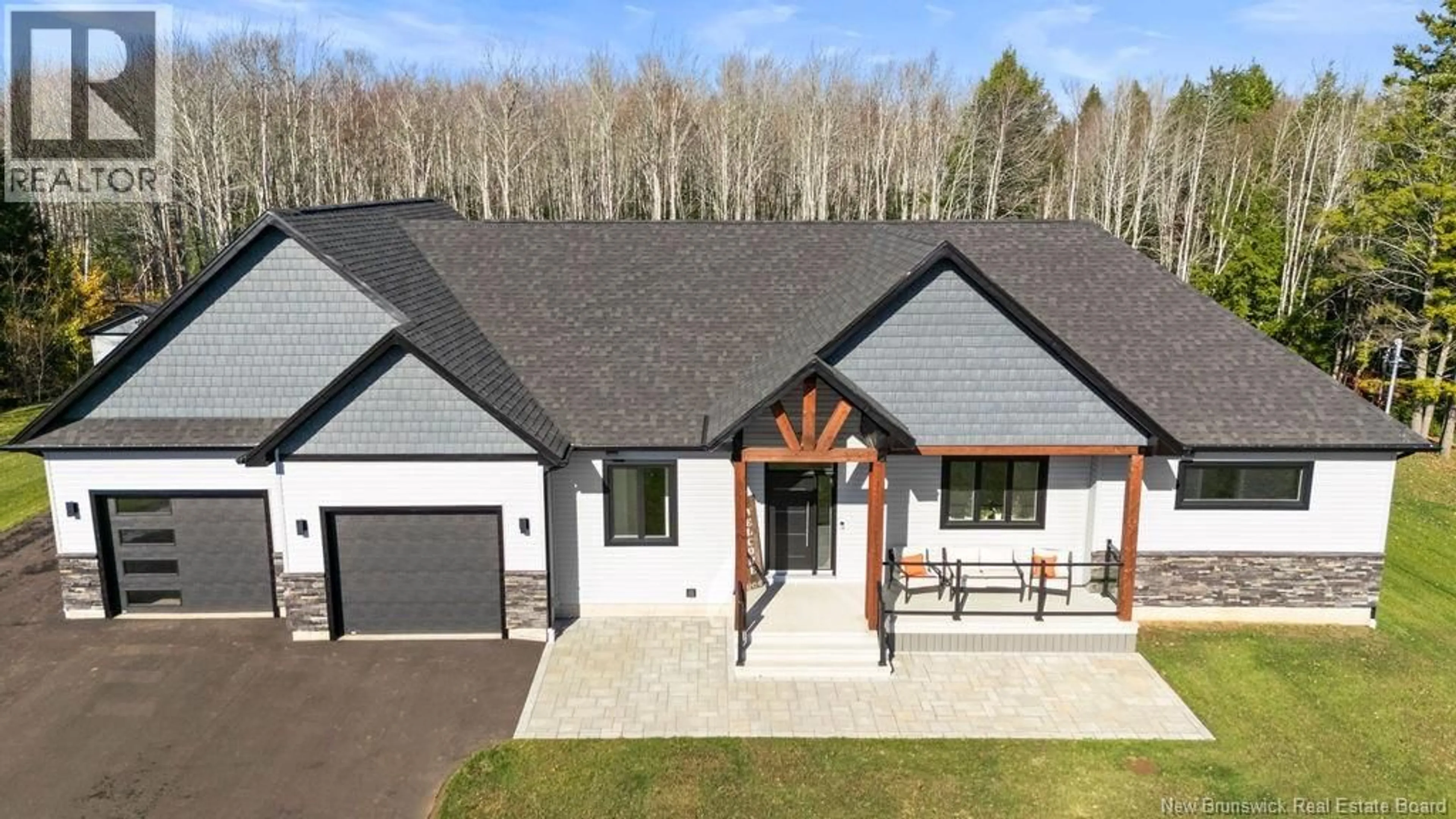 Home with vinyl exterior material, street for 154 PIT MELANSON CROSS ROAD, Saint-Antoine New Brunswick E4V3C8