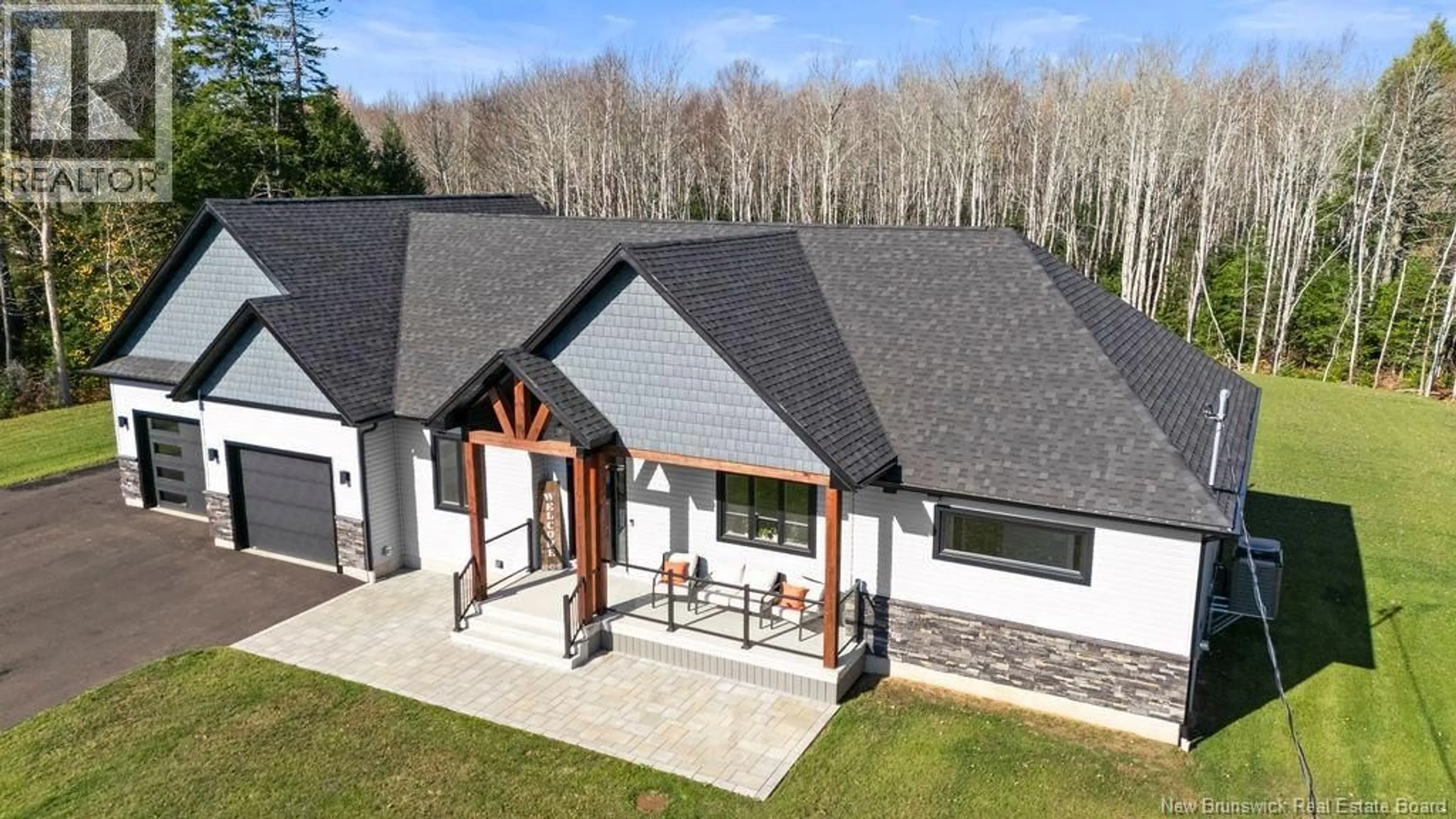 A pic from outside/outdoor area/front of a property/back of a property/a pic from drone, building for 154 PIT MELANSON CROSS ROAD, Saint-Antoine New Brunswick E4V3C8