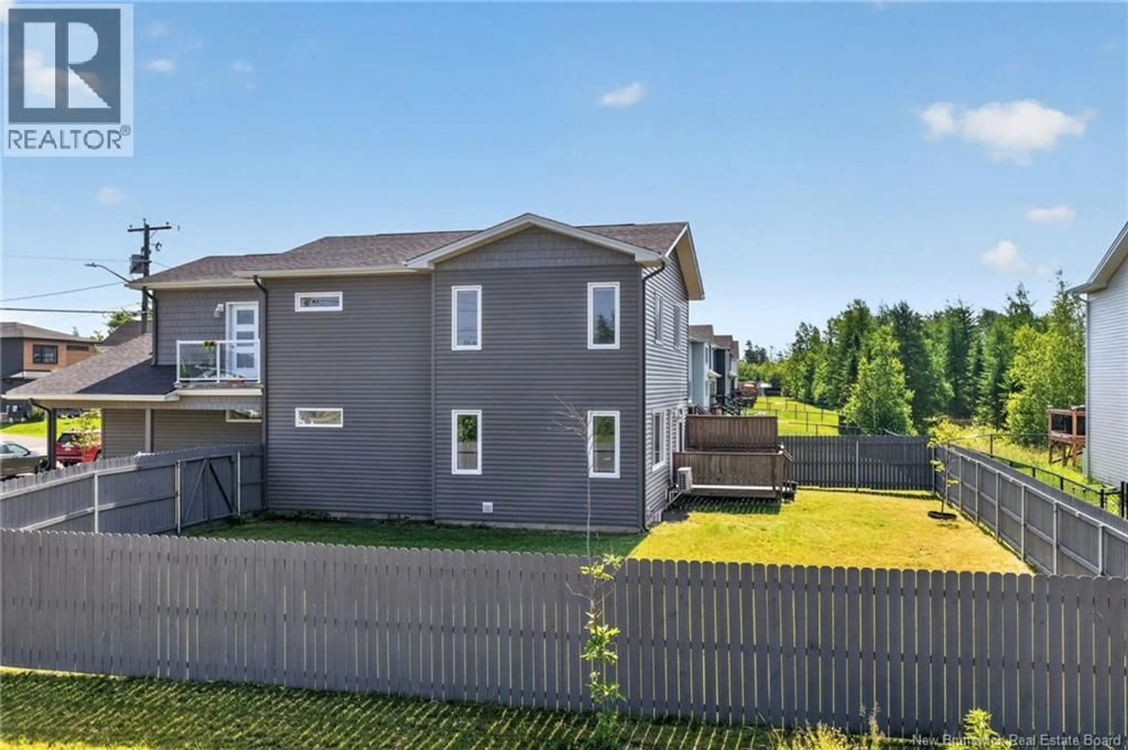 A pic from outside/outdoor area/front of a property/back of a property/a pic from drone, unknown for 438 MAPLEHURST DRIVE, Moncton New Brunswick E1G6C9