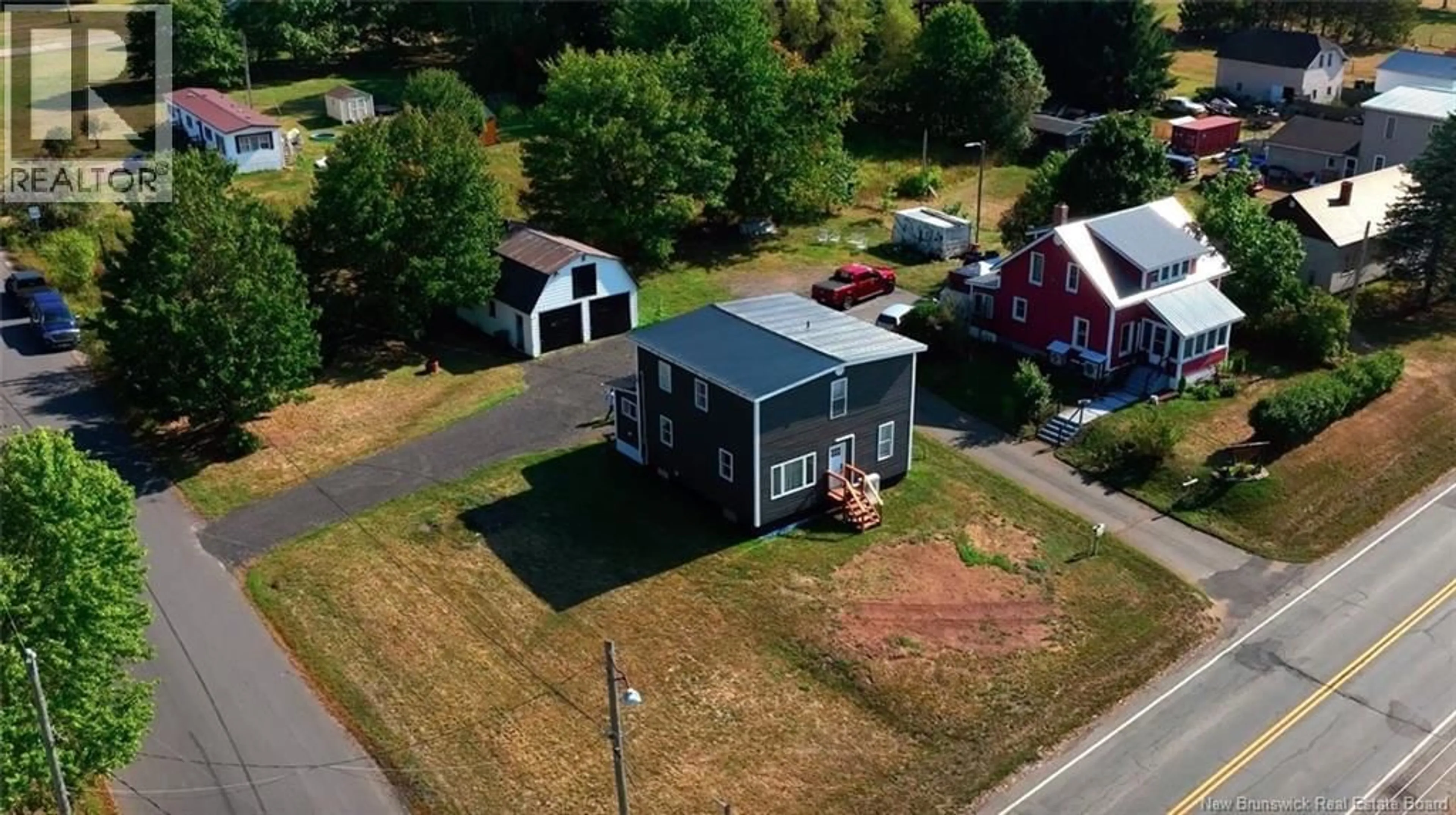 A pic from outside/outdoor area/front of a property/back of a property/a pic from drone, unknown for 8 DUFFERIN ROAD, Chipman New Brunswick E4B2Y6