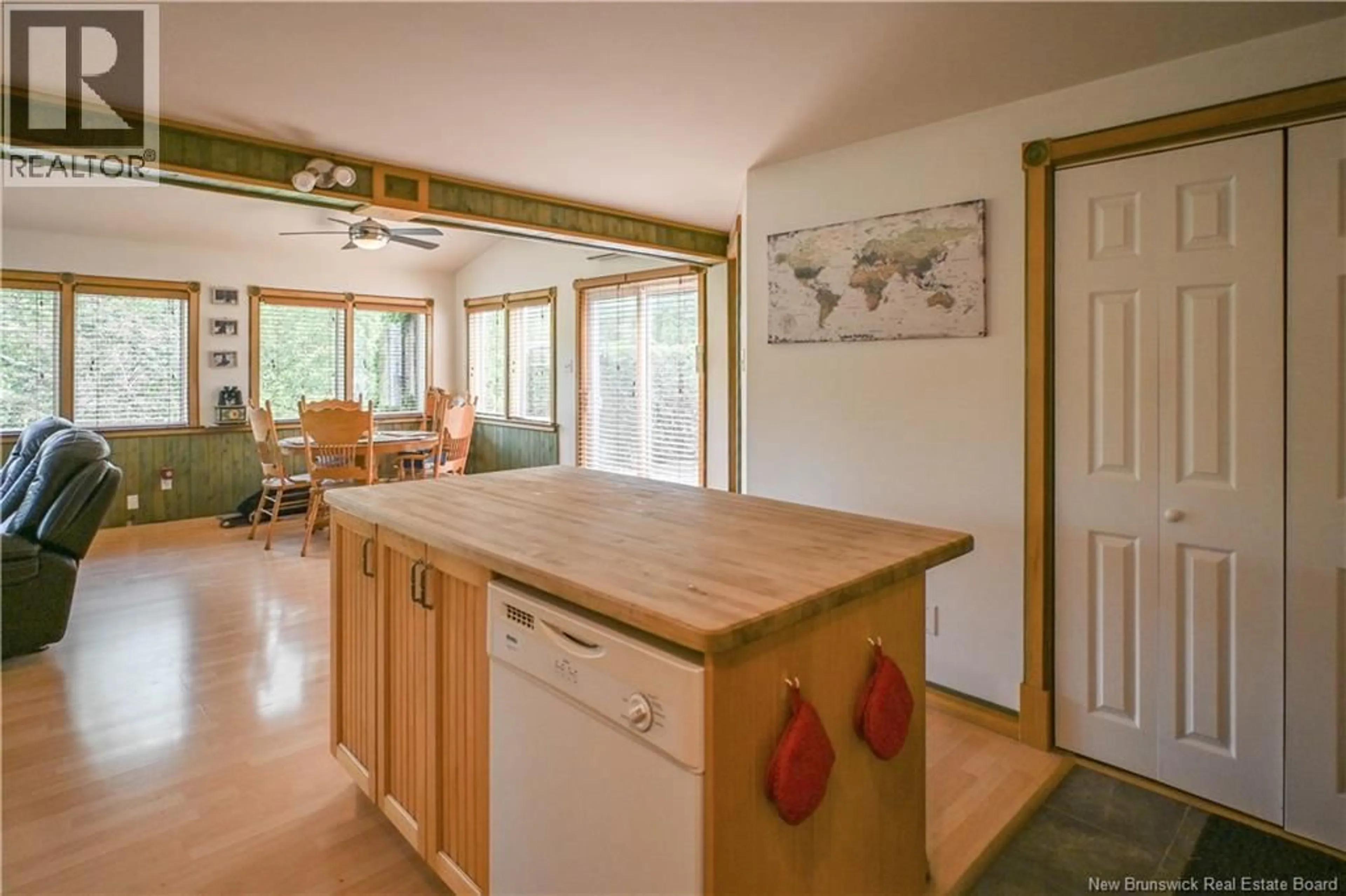 Open concept kitchen, unknown for 44 FABIEN O STREET, Canton Des Basques New Brunswick E1X2H5