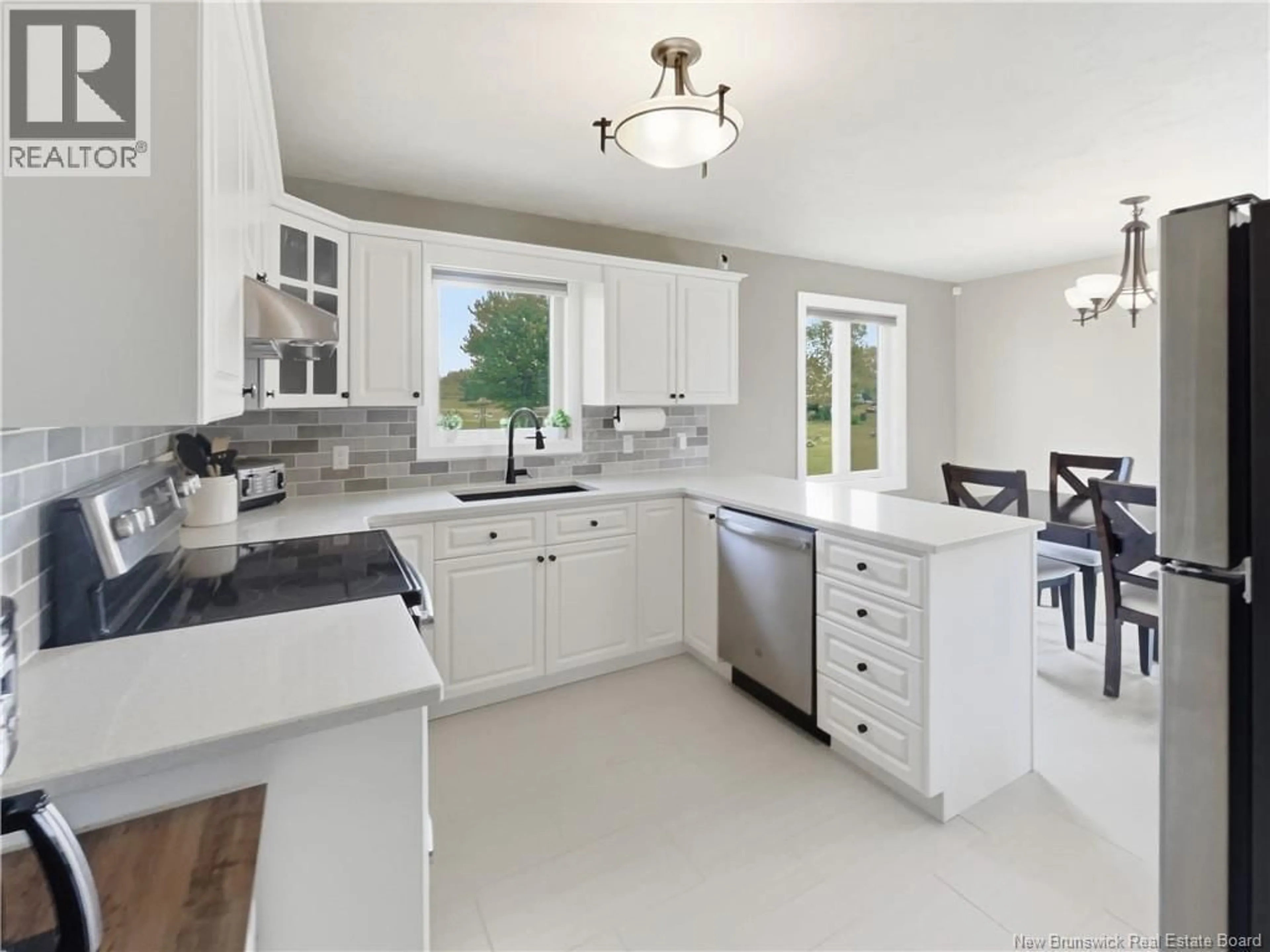 Open concept kitchen, ceramic/tile floor for 5317 ROUTE 535, Dixon Point New Brunswick E4S3Z7