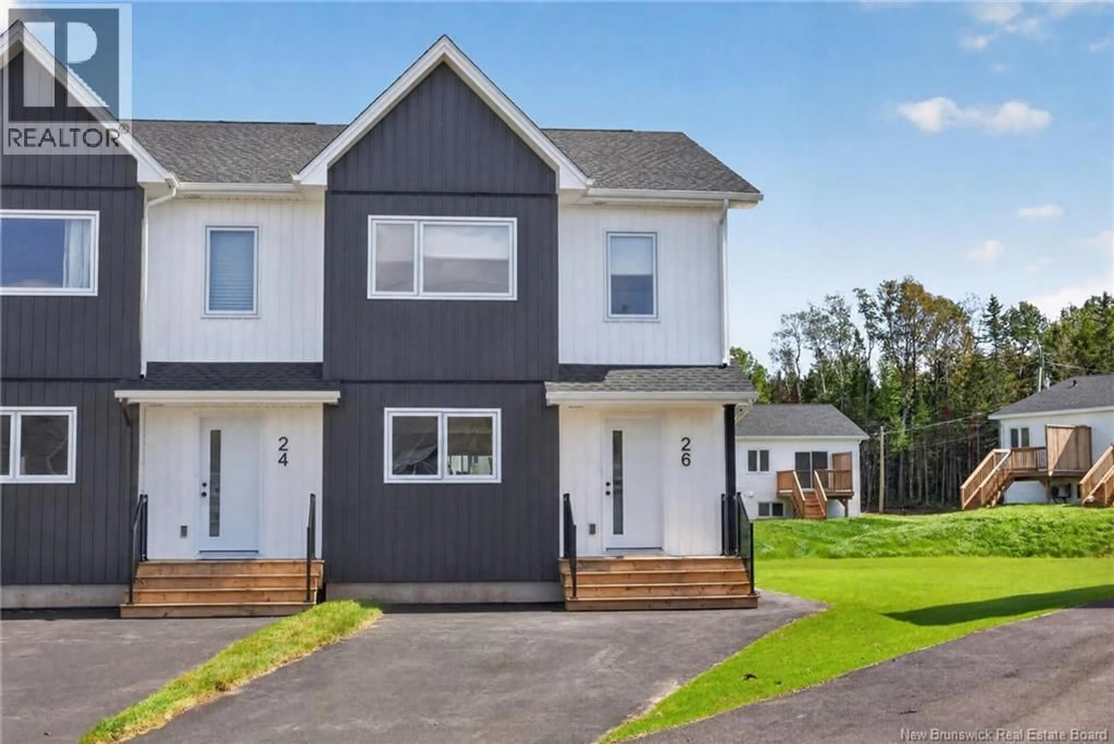 Home with vinyl exterior material, street for 16 CEDRIC COURT, Dieppe New Brunswick E1K0A5