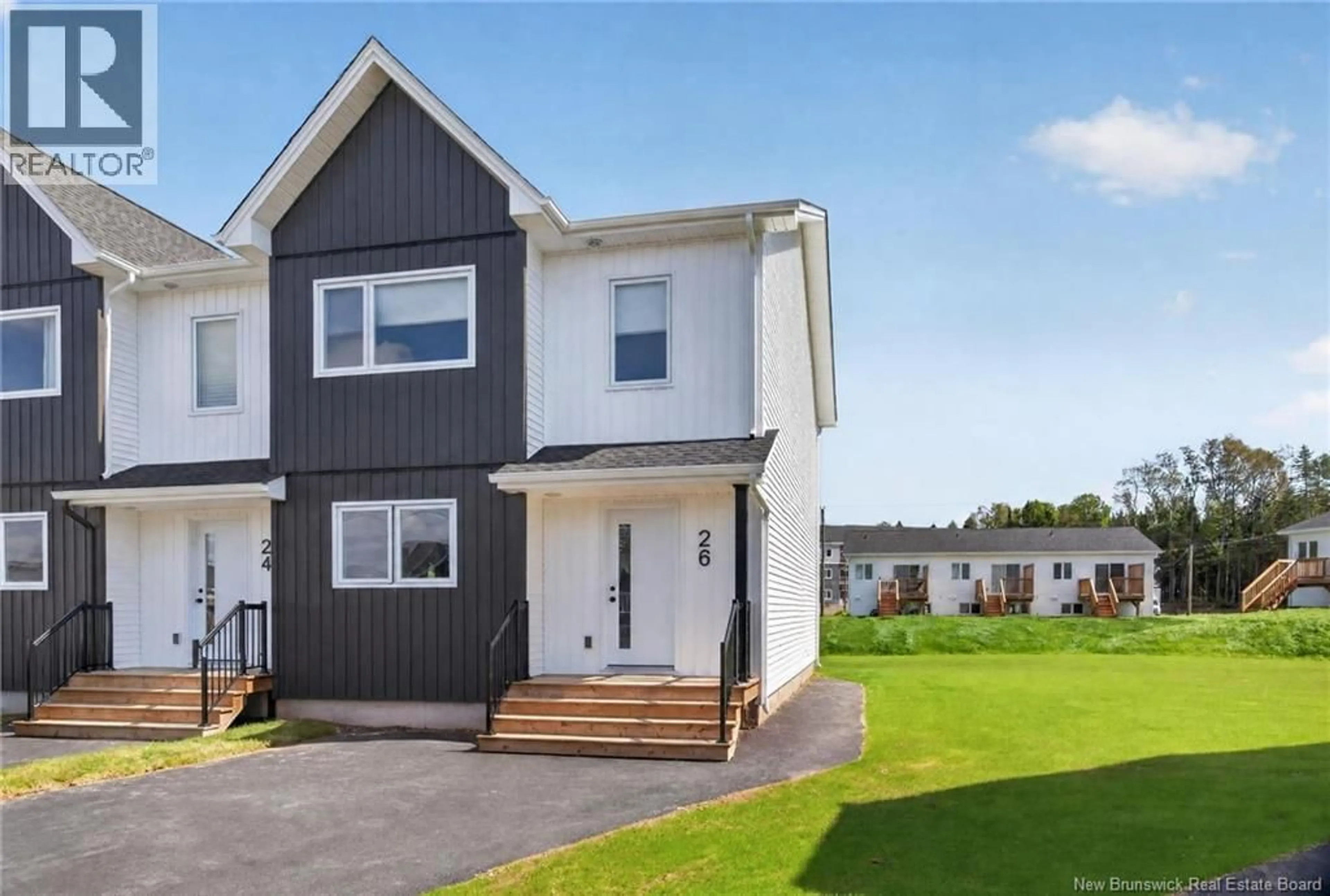 Home with vinyl exterior material, street for 16 CEDRIC COURT, Dieppe New Brunswick E1K0A5