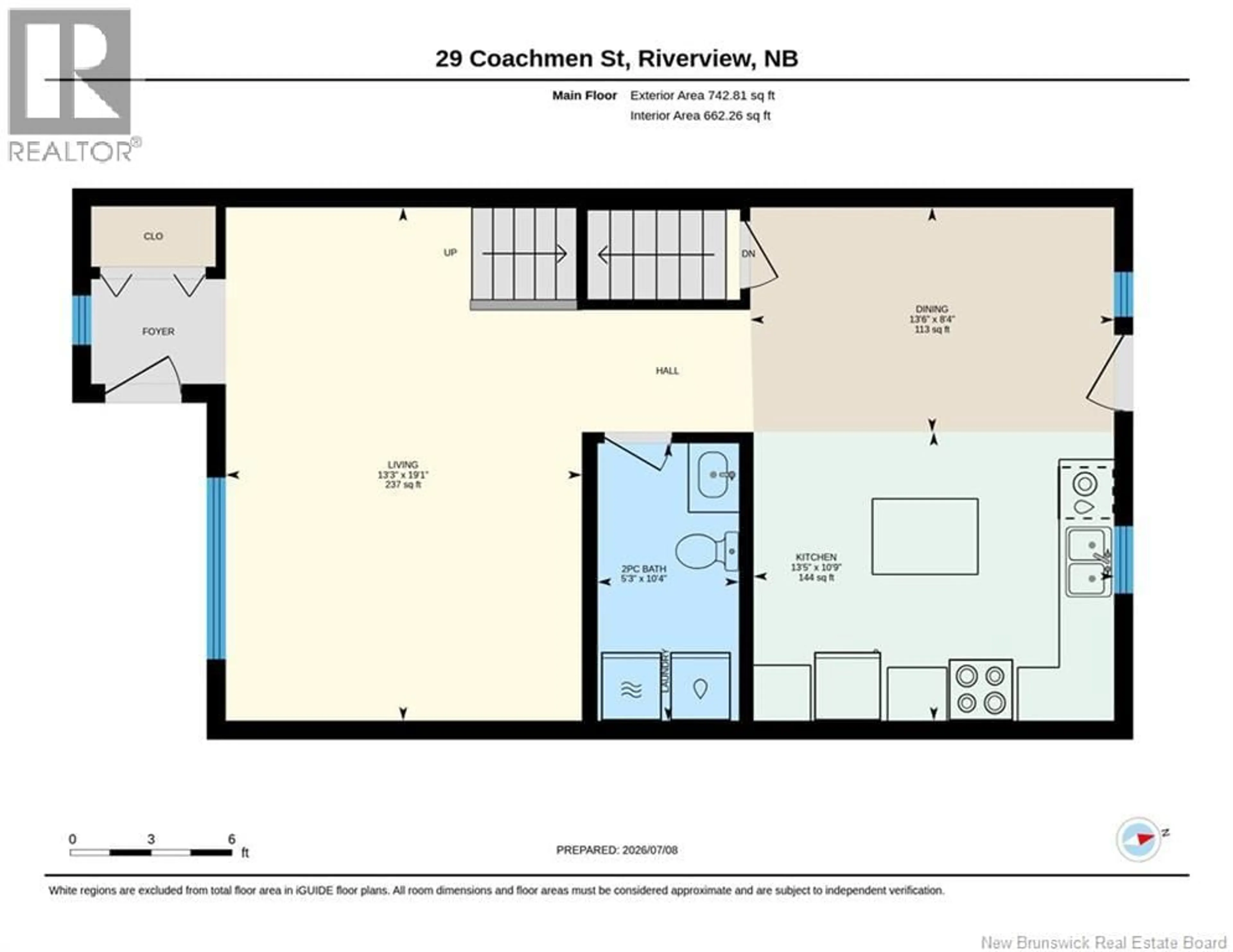 Floor plan for 29 COACHMEN STREET, Riverview New Brunswick E1B0K2
