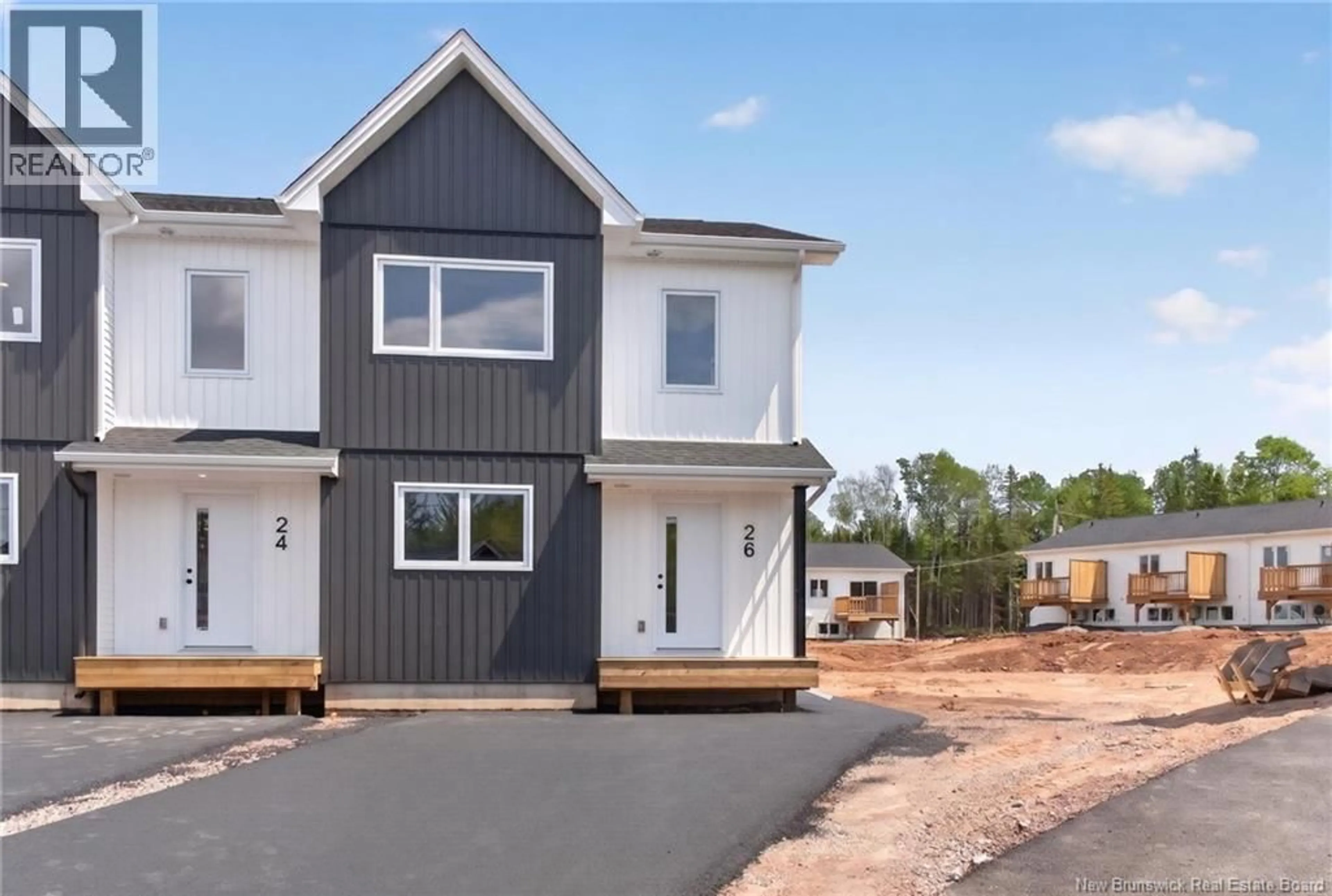 Home with vinyl exterior material, street for 22 CEDRIC COURT, Dieppe New Brunswick E1K0A5