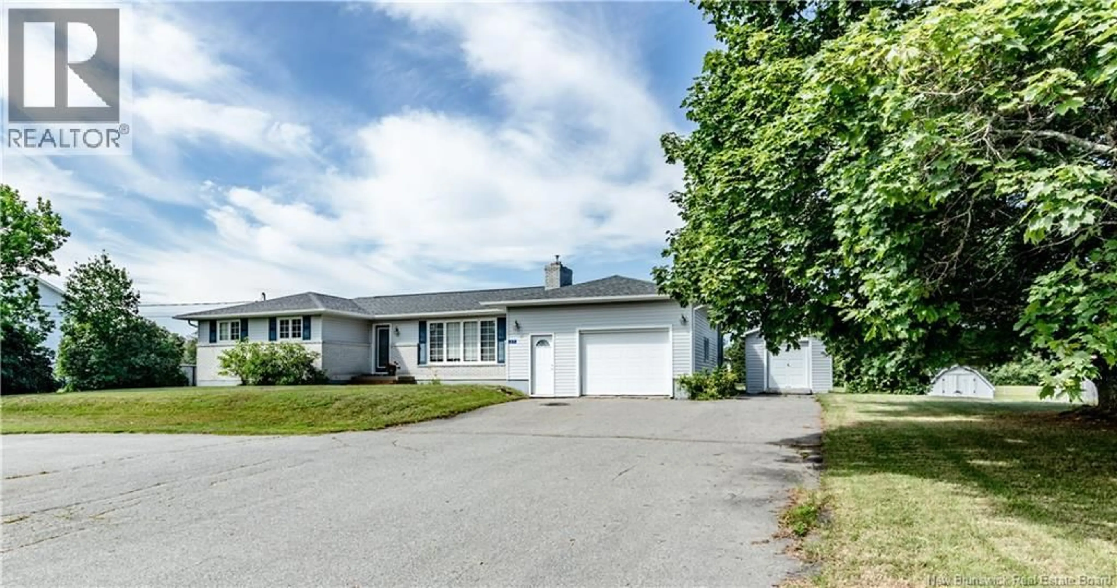 A pic from outside/outdoor area/front of a property/back of a property/a pic from drone, street for 27 HUTCHINSON LANE, Rexton New Brunswick E4W1Y8