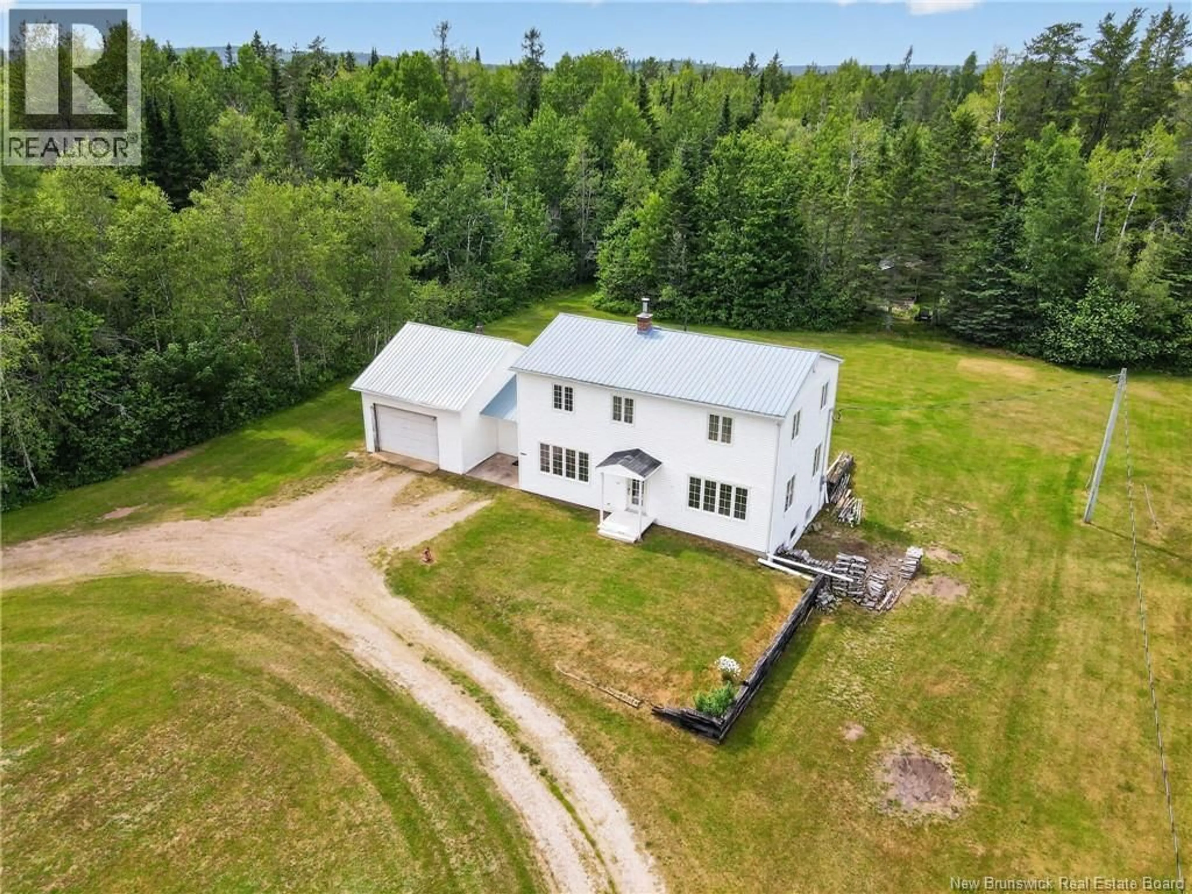 A pic from outside/outdoor area/front of a property/back of a property/a pic from drone, building for 2280 ROUTE 890, Cornhill New Brunswick E4Z1B2