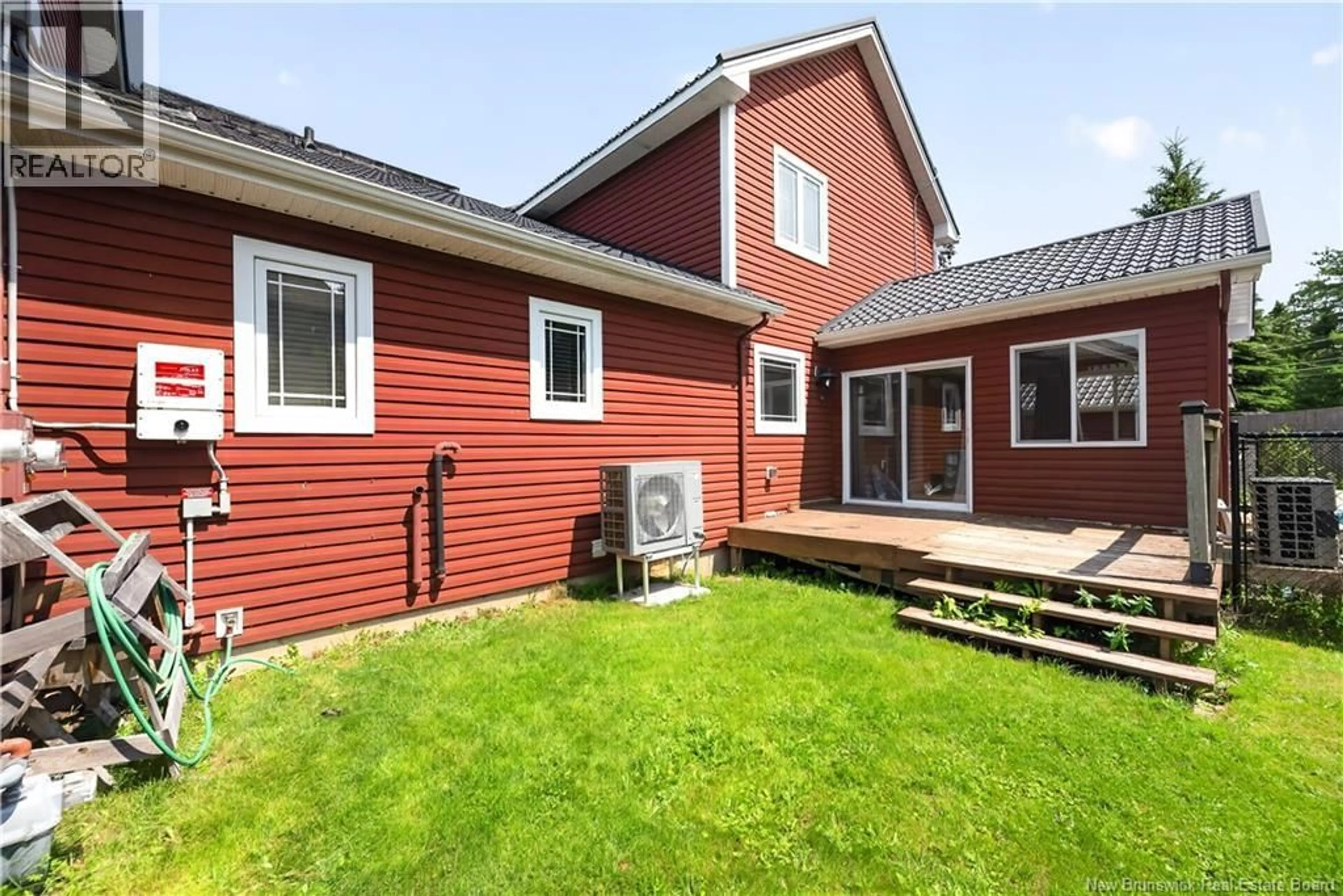Home with vinyl exterior material, street for 102 FORTUNE, Dieppe New Brunswick E1A8T7