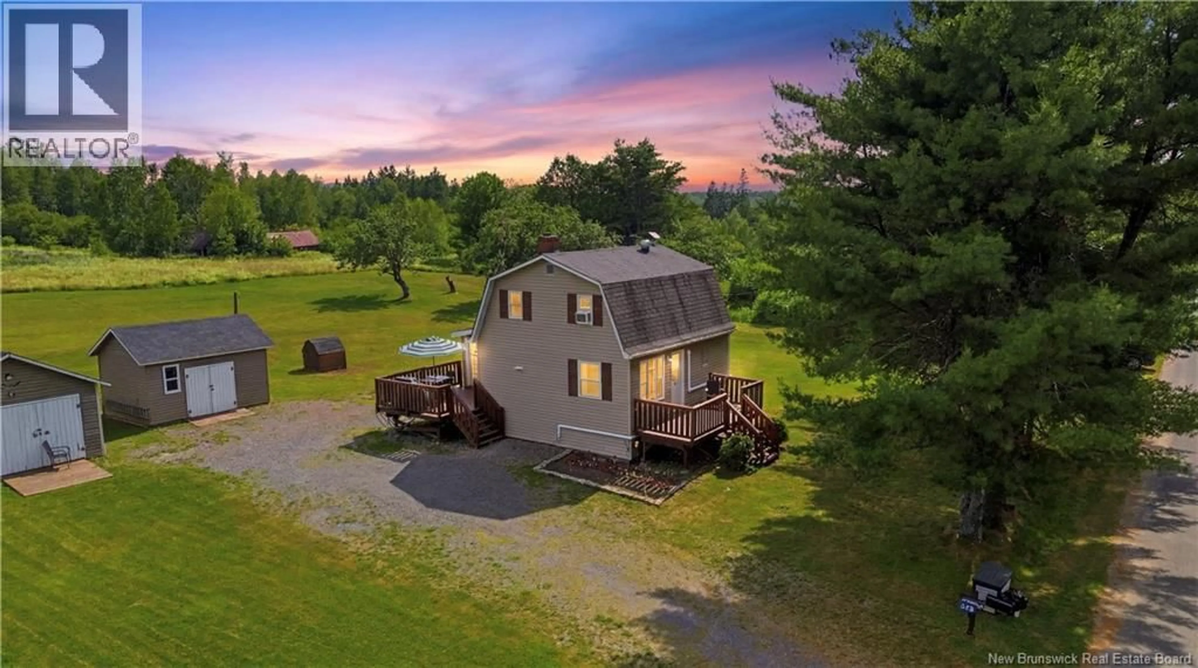 A pic from outside/outdoor area/front of a property/back of a property/a pic from drone, unknown for 675 SANDBROOK ROAD, Wirral New Brunswick E5L2L4