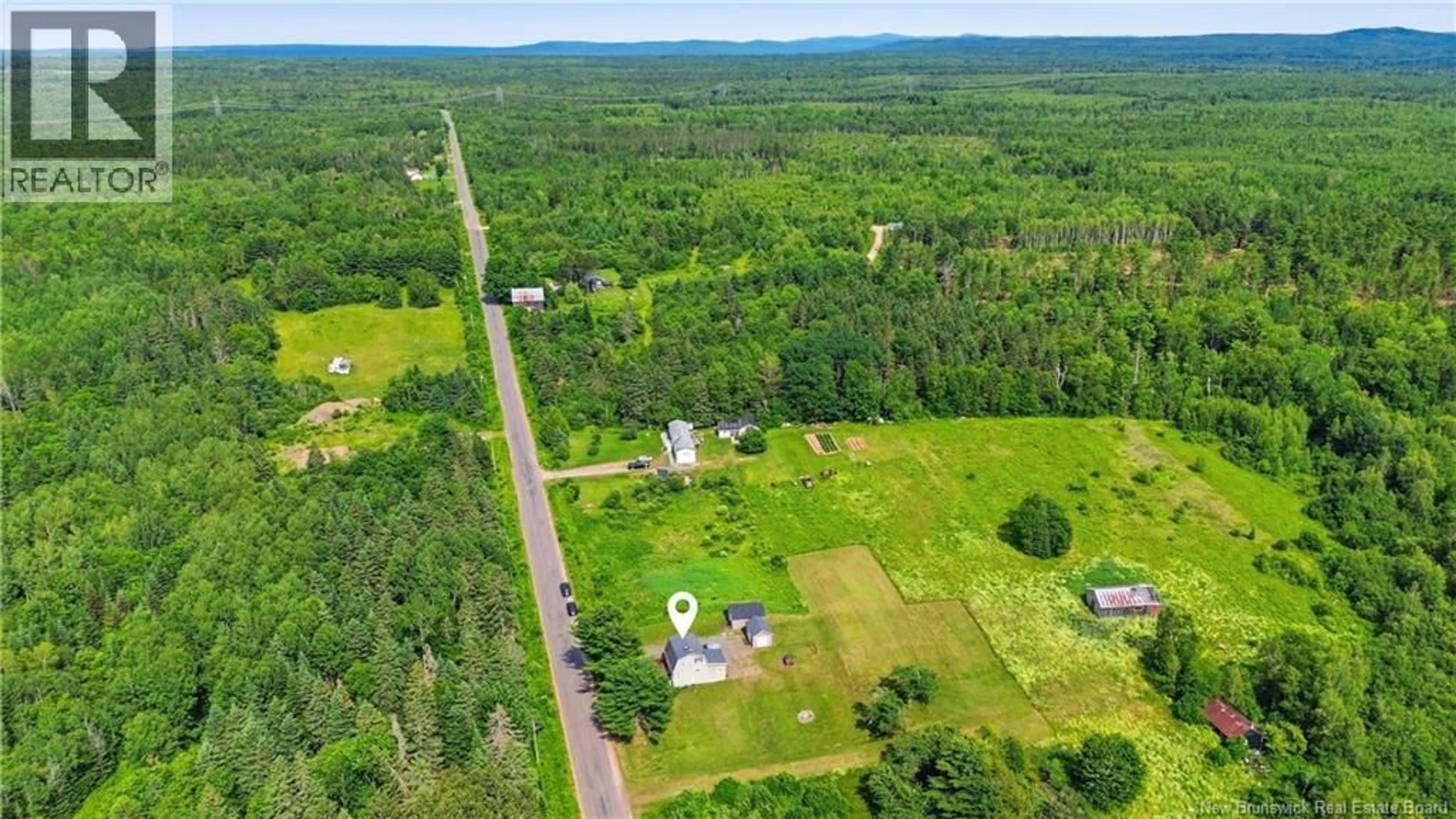 A pic from outside/outdoor area/front of a property/back of a property/a pic from drone, forest/trees view for 675 SANDBROOK ROAD, Wirral New Brunswick E5L2L4