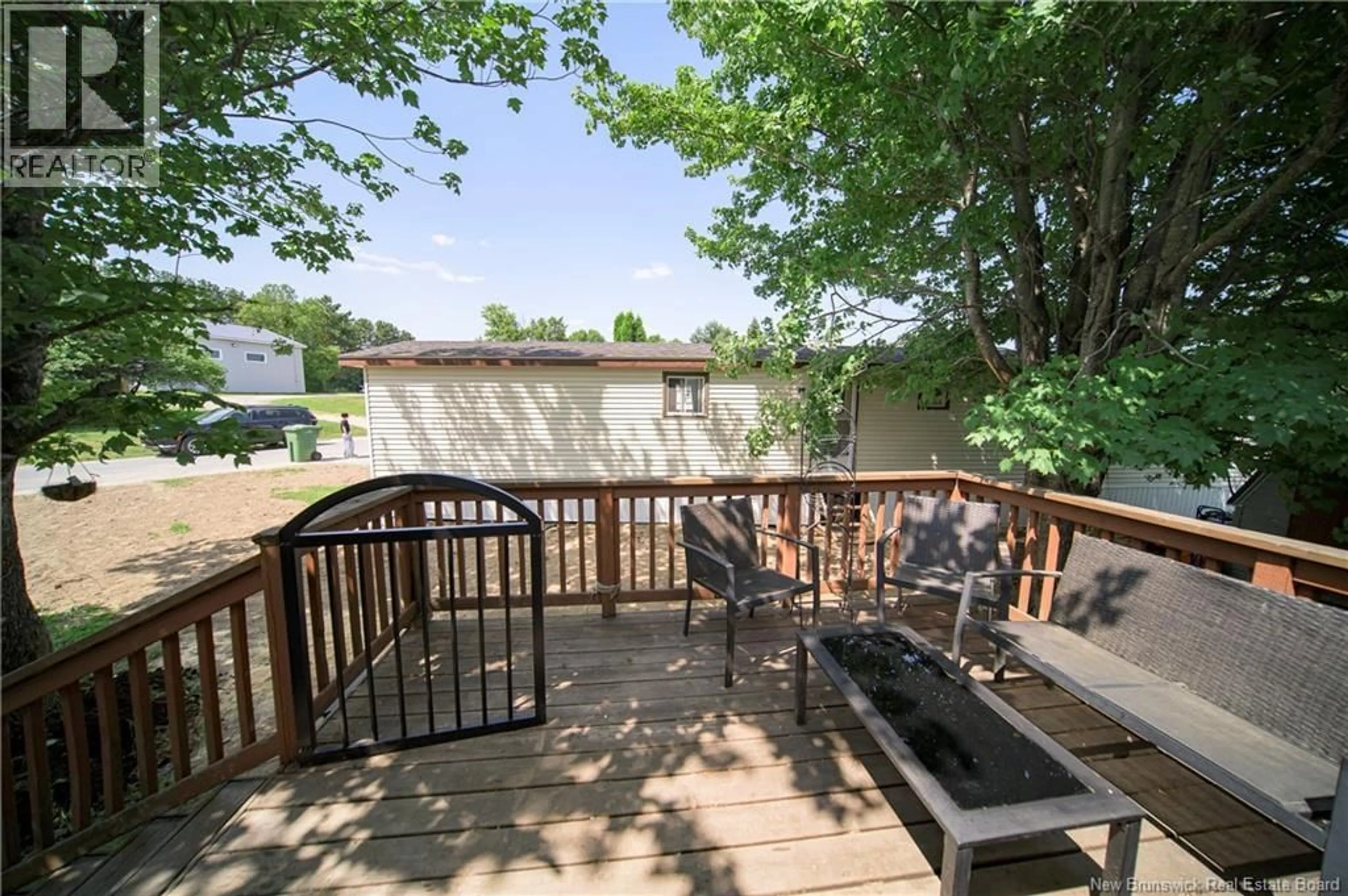 Patio, water/lake/river/ocean view for 21 KELLYS DRIVE, Fredericton New Brunswick E3B7R1