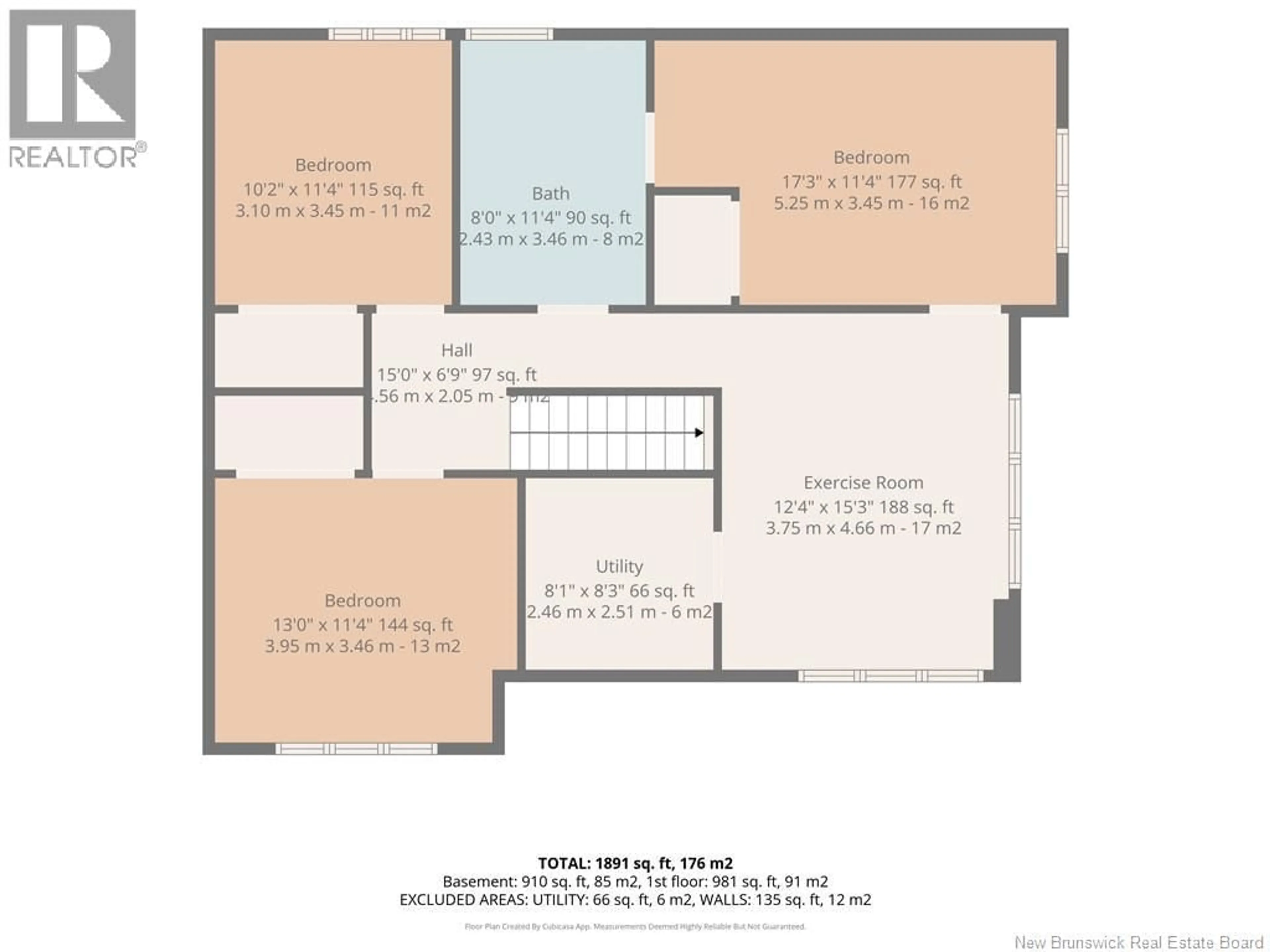 Floor plan for 569 RUE PRINCIPALE, Beresford New Brunswick E8K1X6
