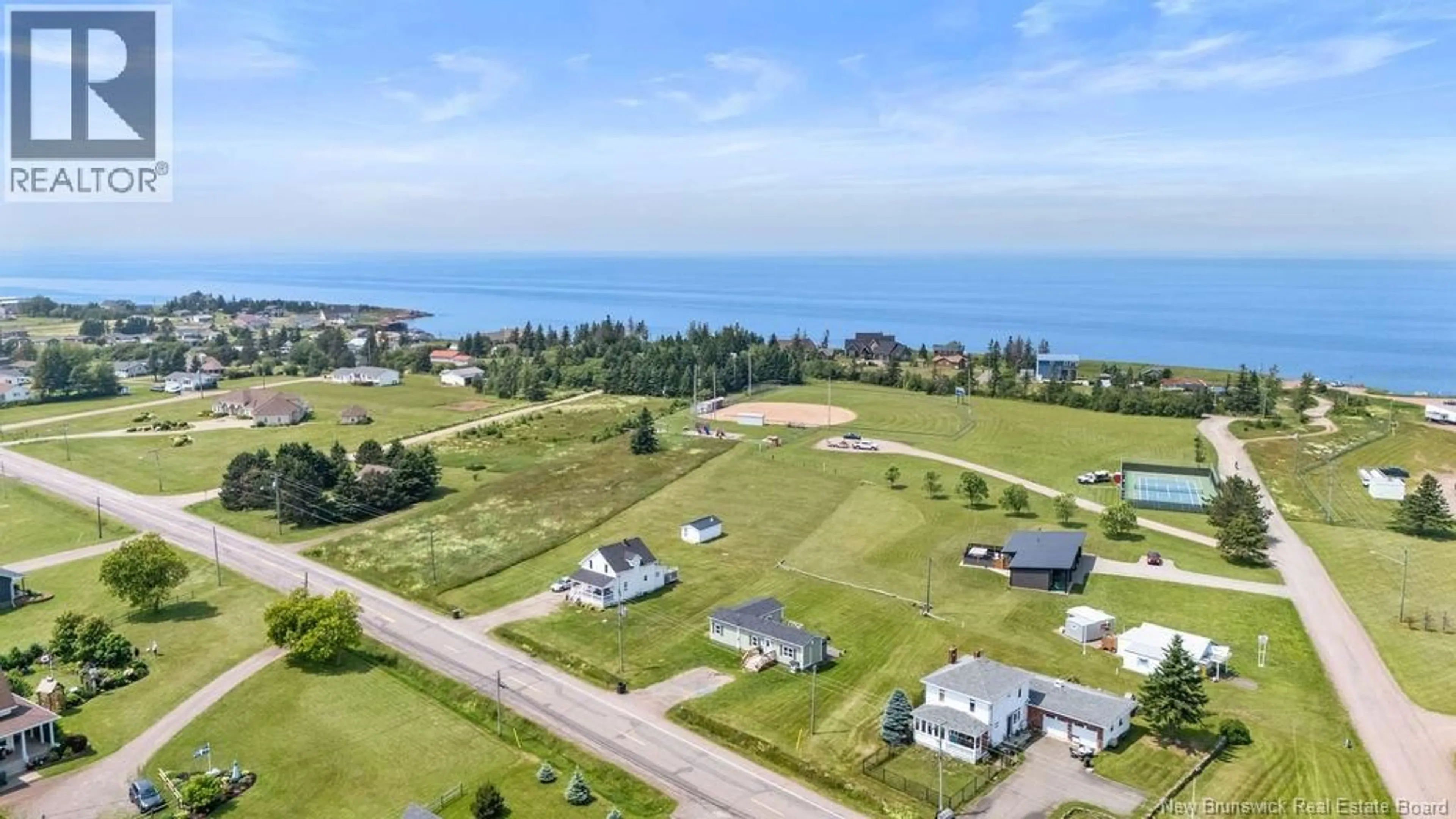 A pic from outside/outdoor area/front of a property/back of a property/a pic from drone, water/lake/river/ocean view for 800 CHEMIN BAS CAP-PELE ROAD, Cap-Pelé New Brunswick E4N4K1