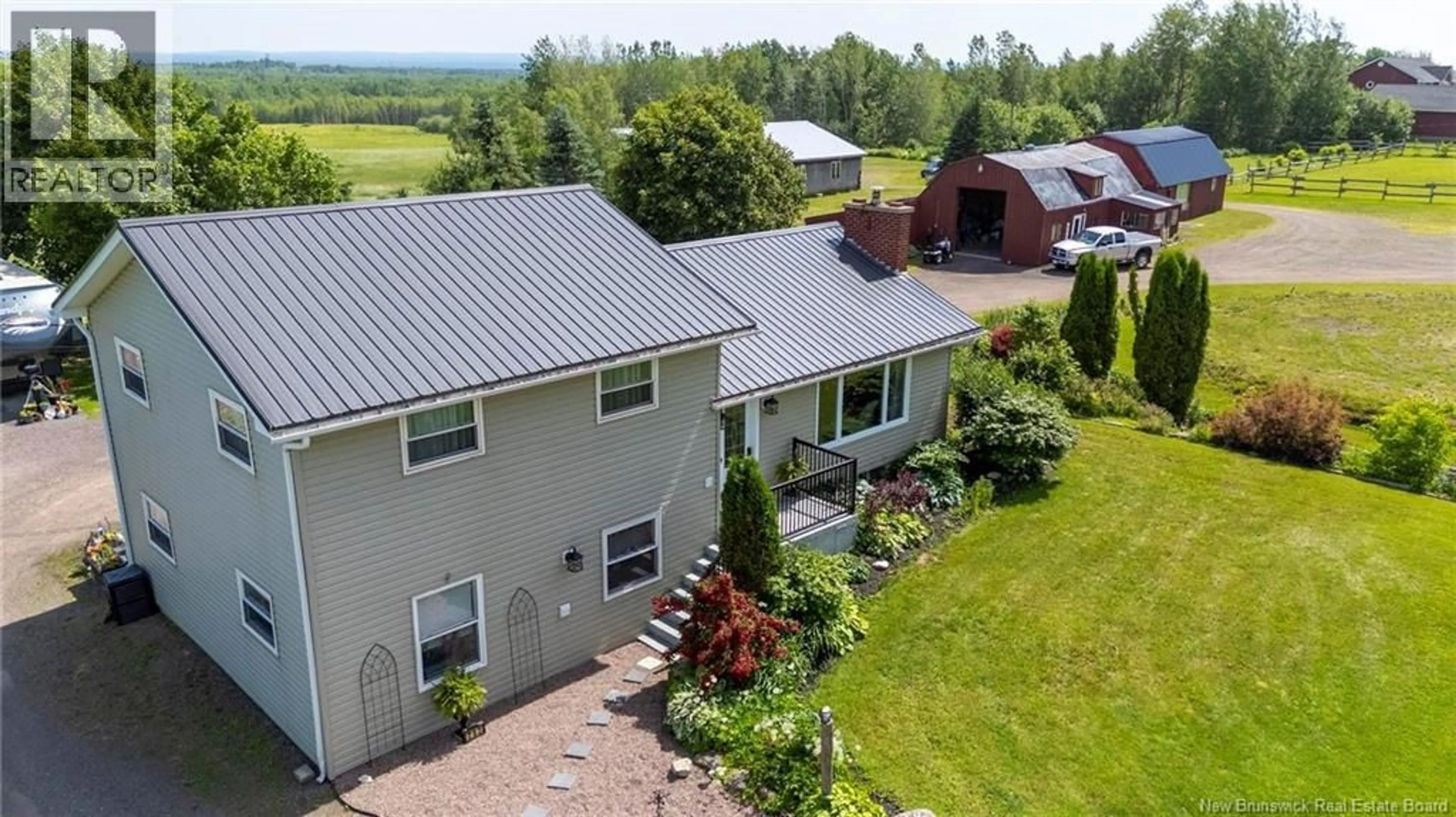 A pic from outside/outdoor area/front of a property/back of a property/a pic from drone, unknown for 252 AMMON ROAD, Ammon New Brunswick E1G3N8