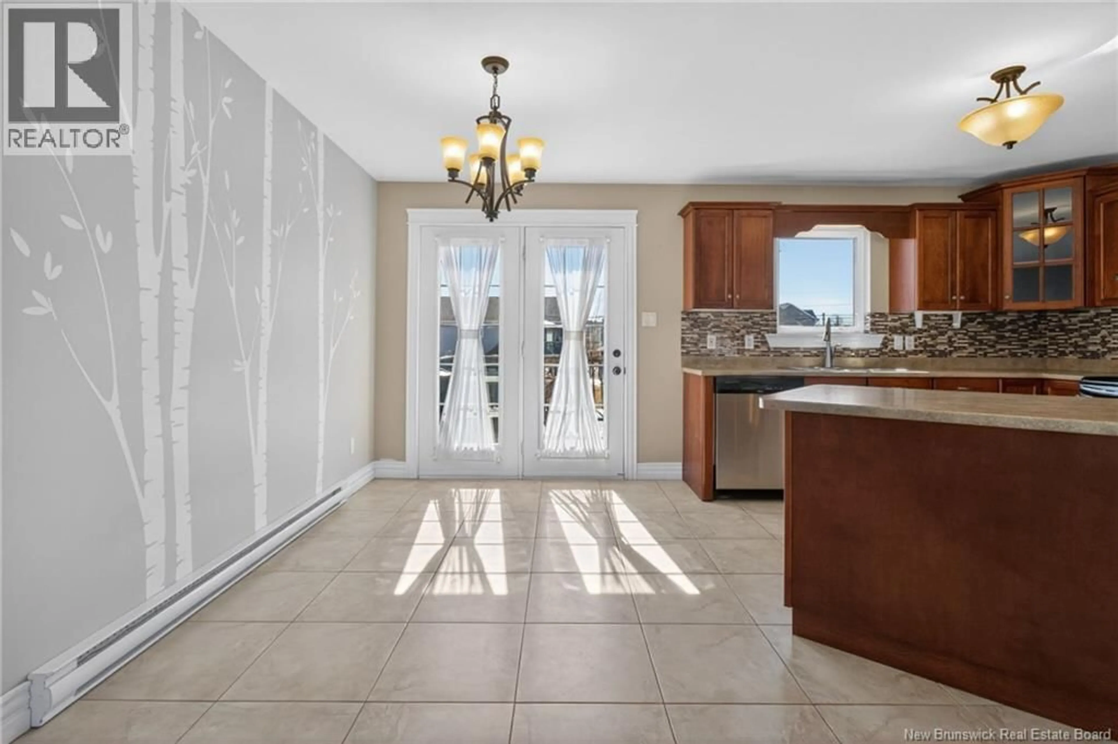 Open concept kitchen, ceramic/tile floor for 94 FALCON, Moncton New Brunswick E1G0H7