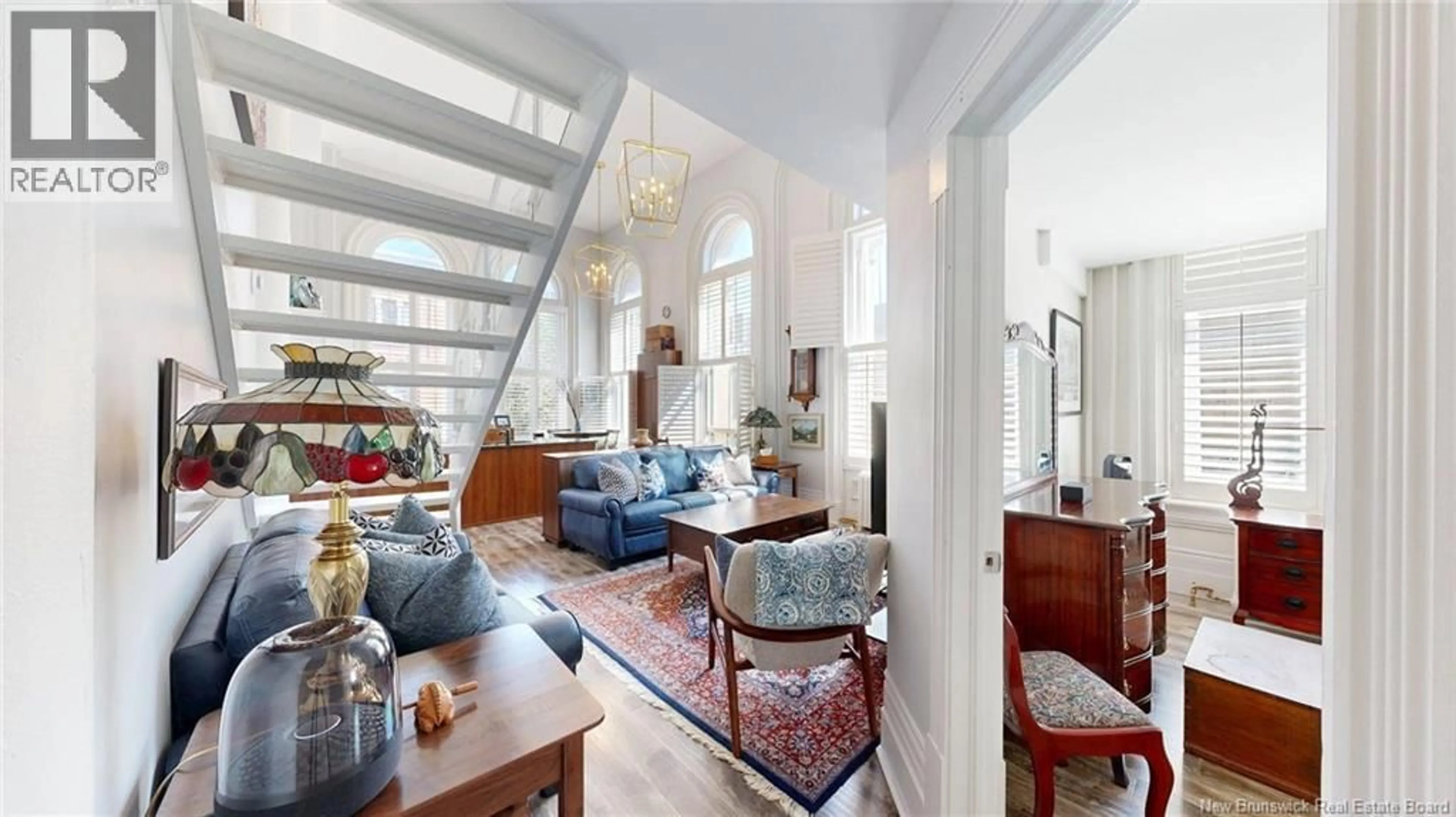 Indoor foyer for 201 - 115 PRINCE WILLIAM STREET, Saint John New Brunswick E2L2B4