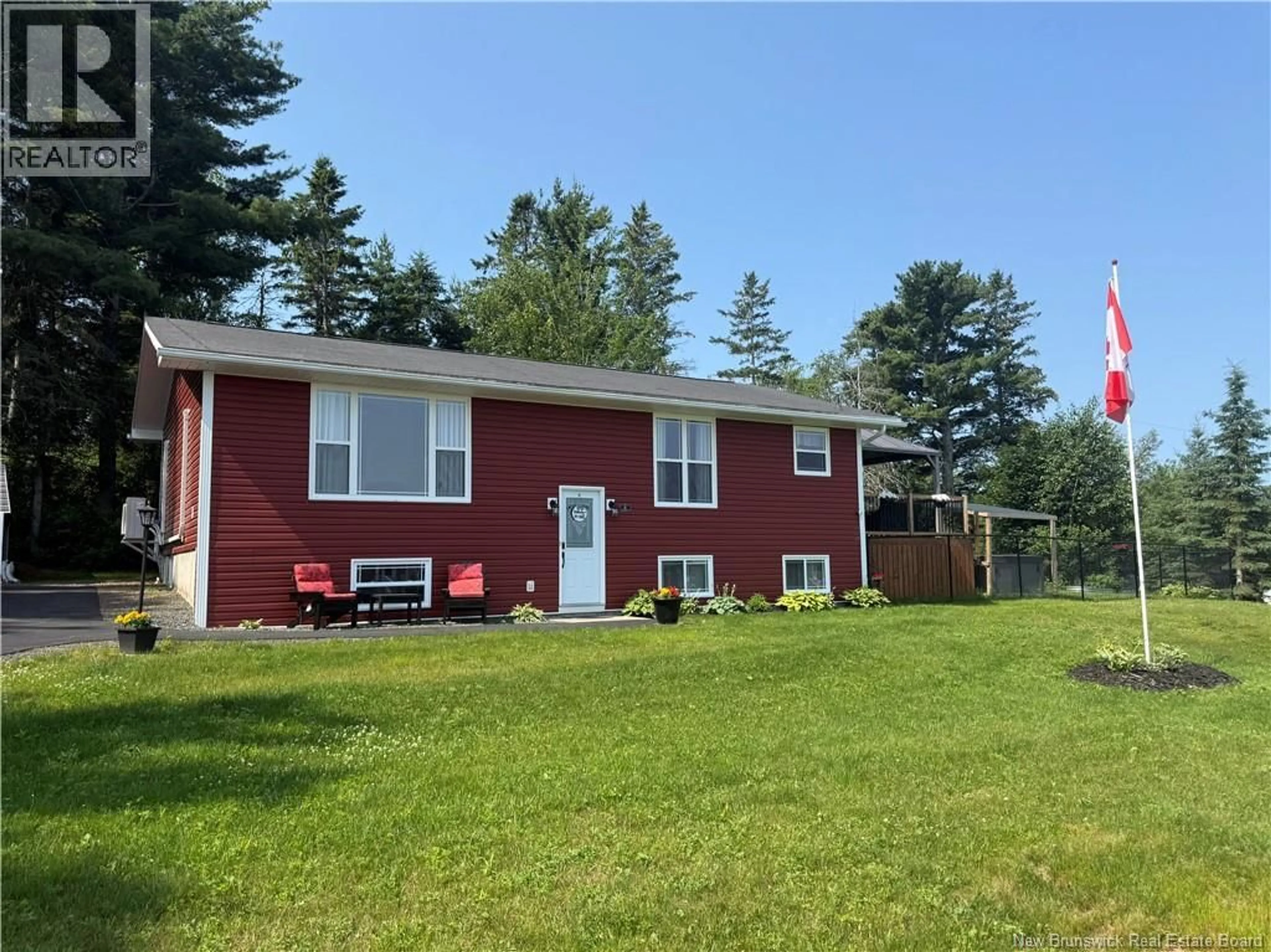 A pic from outside/outdoor area/front of a property/back of a property/a pic from drone, unknown for 6 BUSHVILLE DRIVE, Miramichi New Brunswick E1N4R4