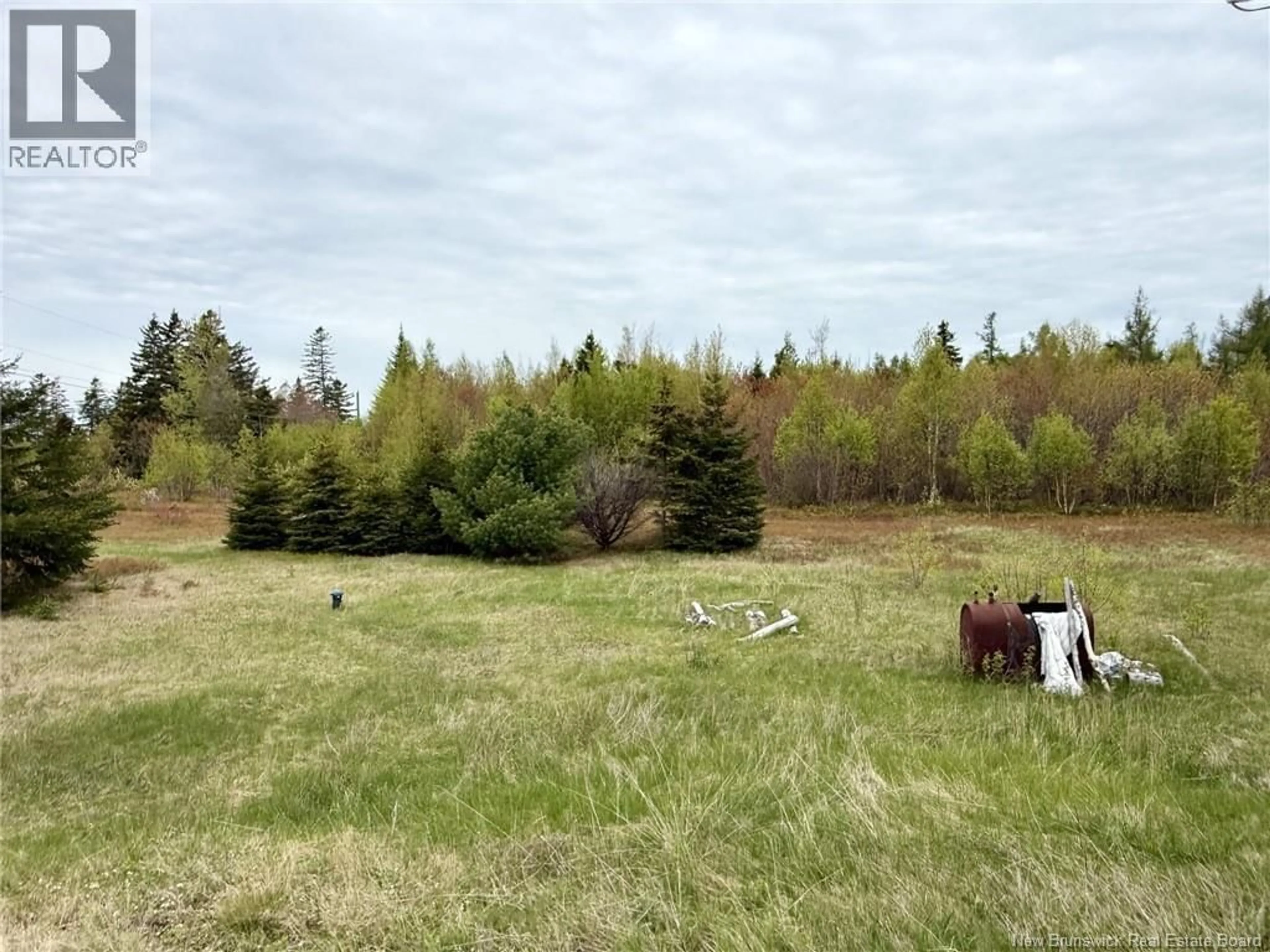 A pic from outside/outdoor area/front of a property/back of a property/a pic from drone, forest/trees view for 24 CHEMIN FRIGAULT, Losier Settlement New Brunswick E1X4V6