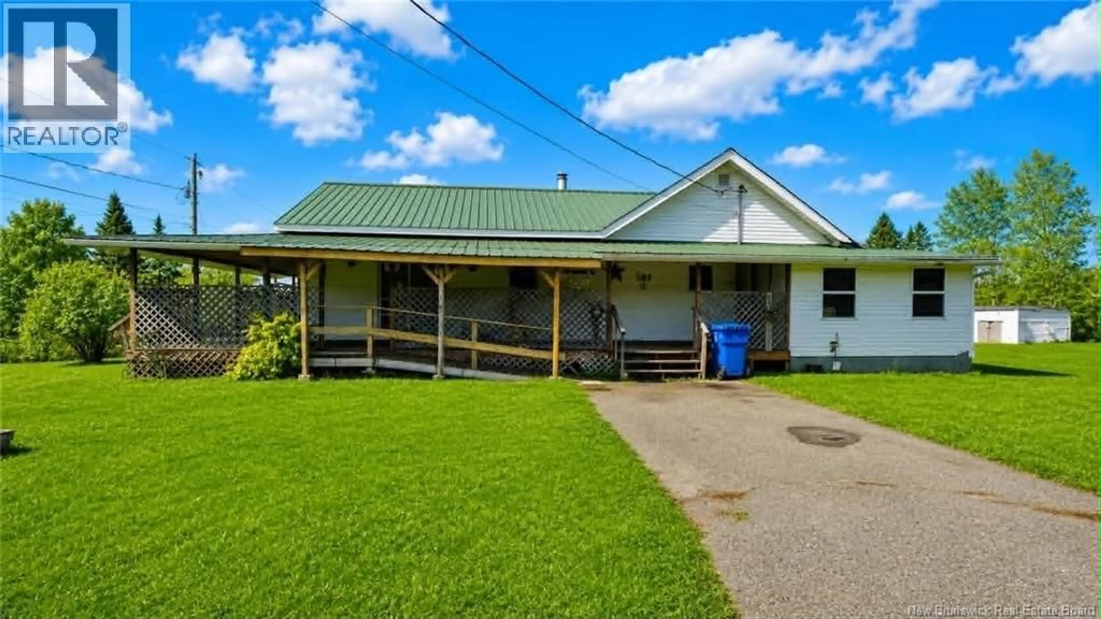 A pic from outside/outdoor area/front of a property/back of a property/a pic from drone, building for 383 LUMBER ROAD, Peel New Brunswick E7L4E1