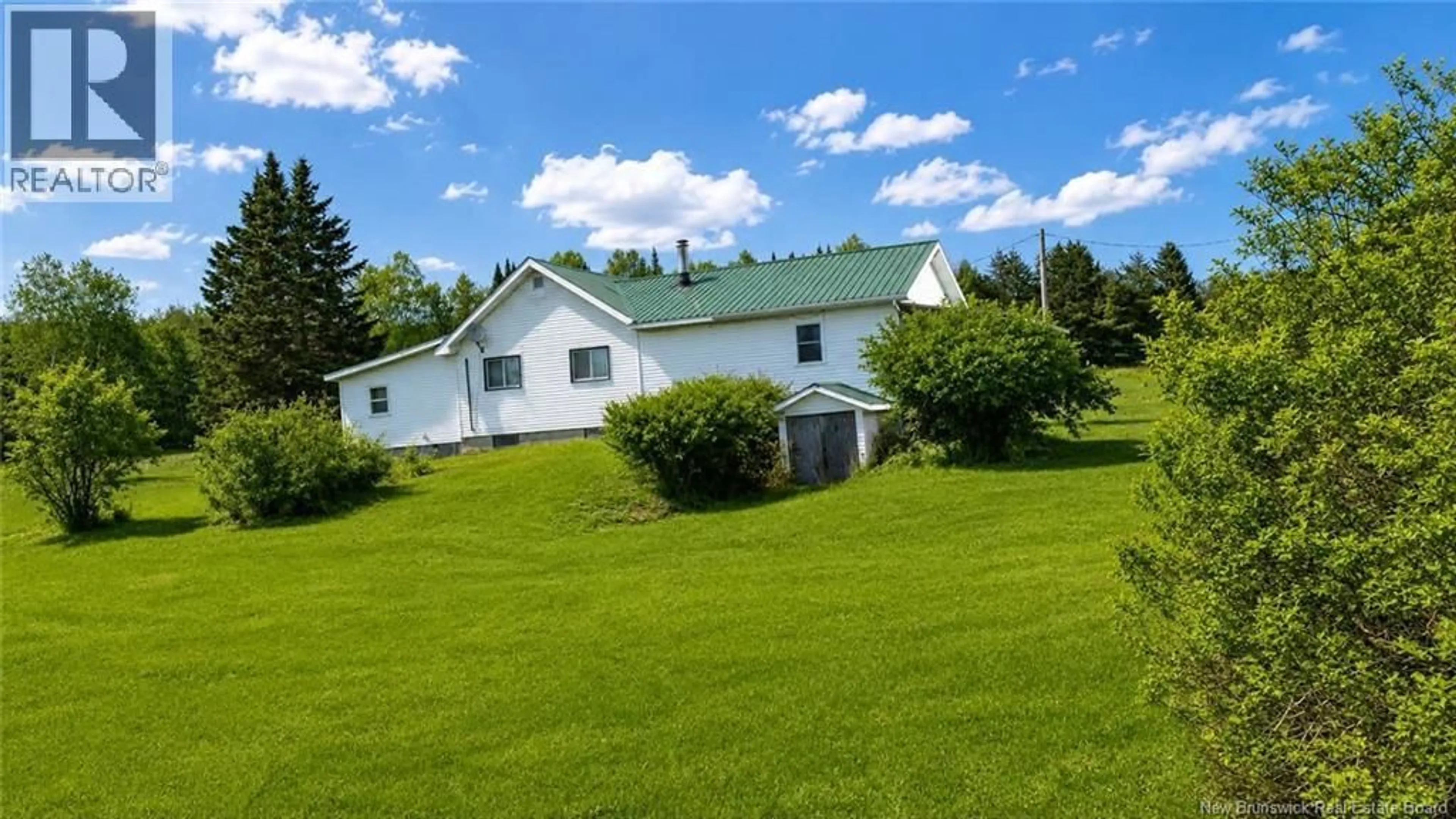 A pic from outside/outdoor area/front of a property/back of a property/a pic from drone, unknown for 383 LUMBER ROAD, Peel New Brunswick E7L4E1