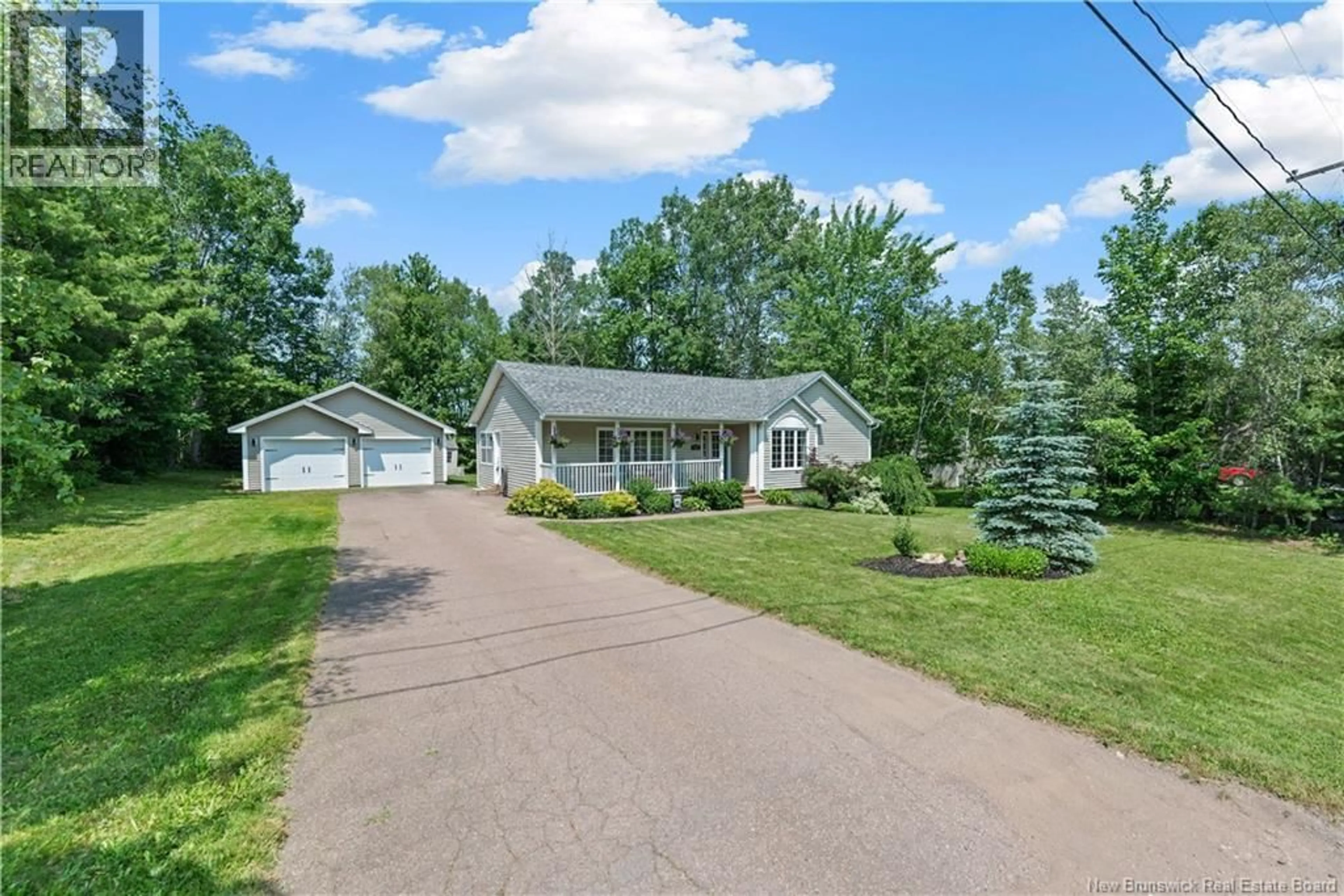 A pic from outside/outdoor area/front of a property/back of a property/a pic from drone, street for 16 WOODWORTH STREET, Lower Coverdale New Brunswick E1J1L3