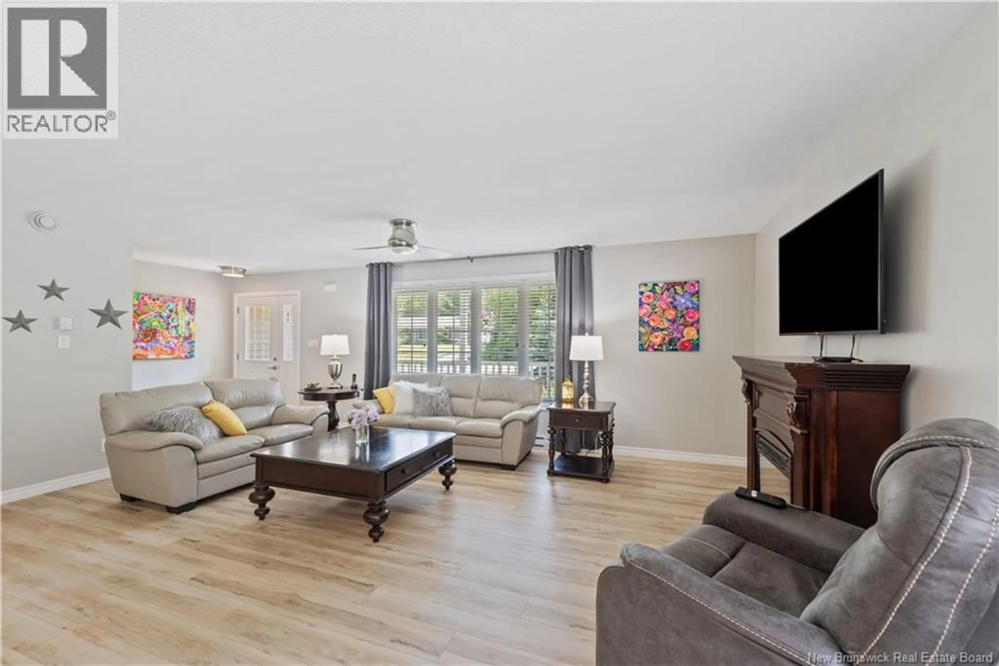 Living room with furniture, unknown for 16 WOODWORTH STREET, Lower Coverdale New Brunswick E1J1L3