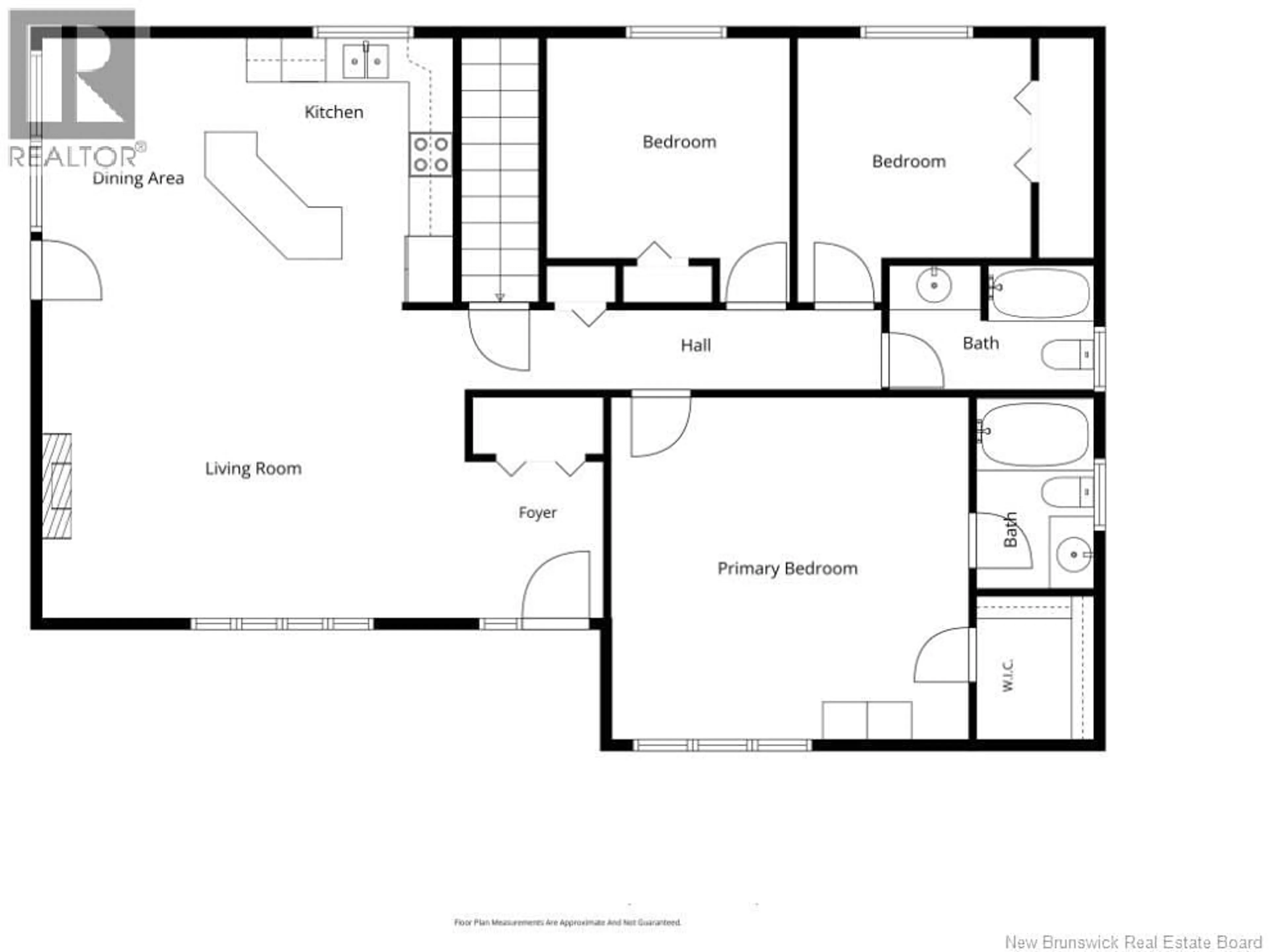Floor plan for 16 WOODWORTH STREET, Lower Coverdale New Brunswick E1J1L3
