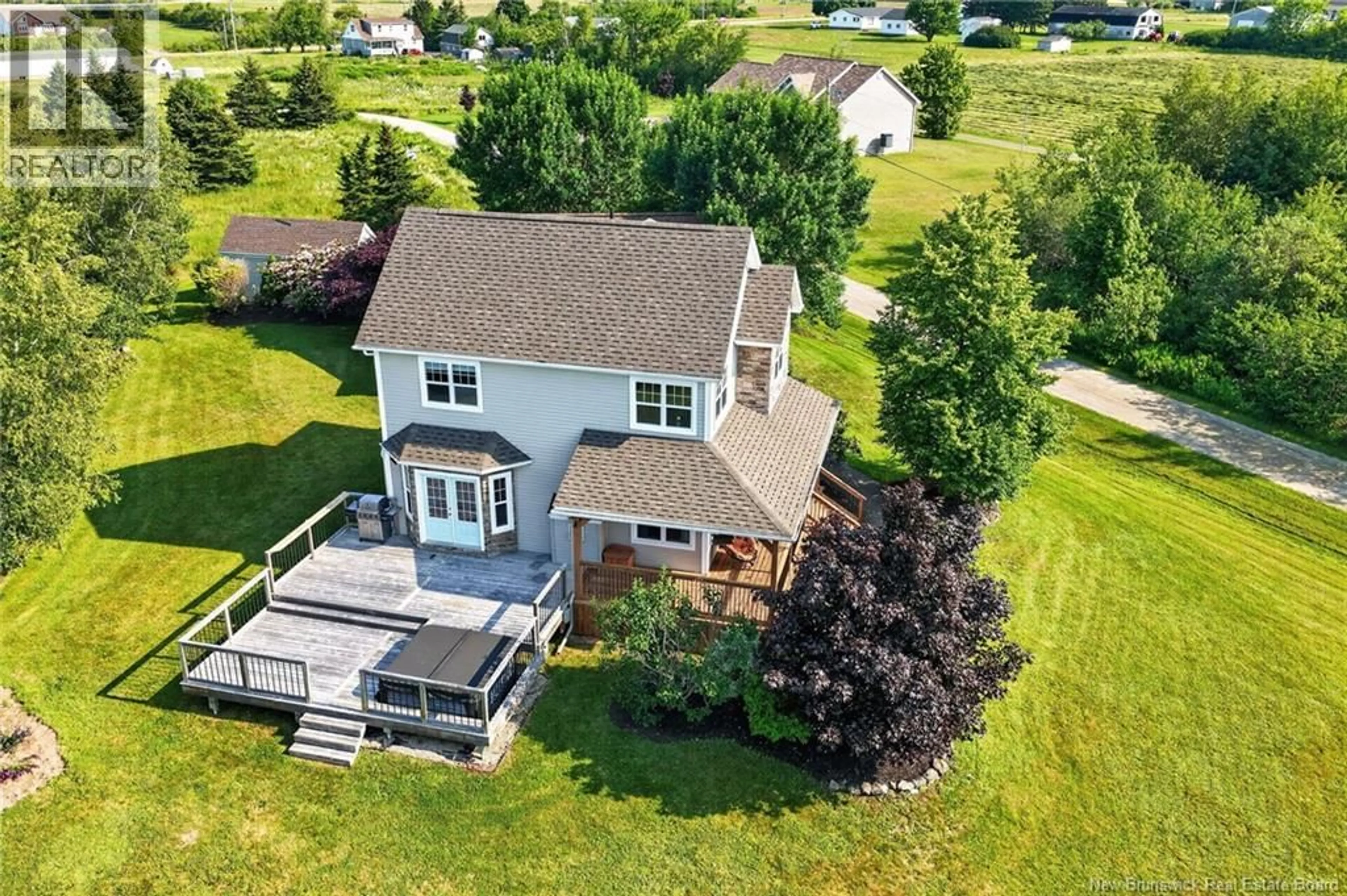 A pic from outside/outdoor area/front of a property/back of a property/a pic from drone, unknown for 20 PIERRE STREET, Grande-Digue New Brunswick E4R4Z6