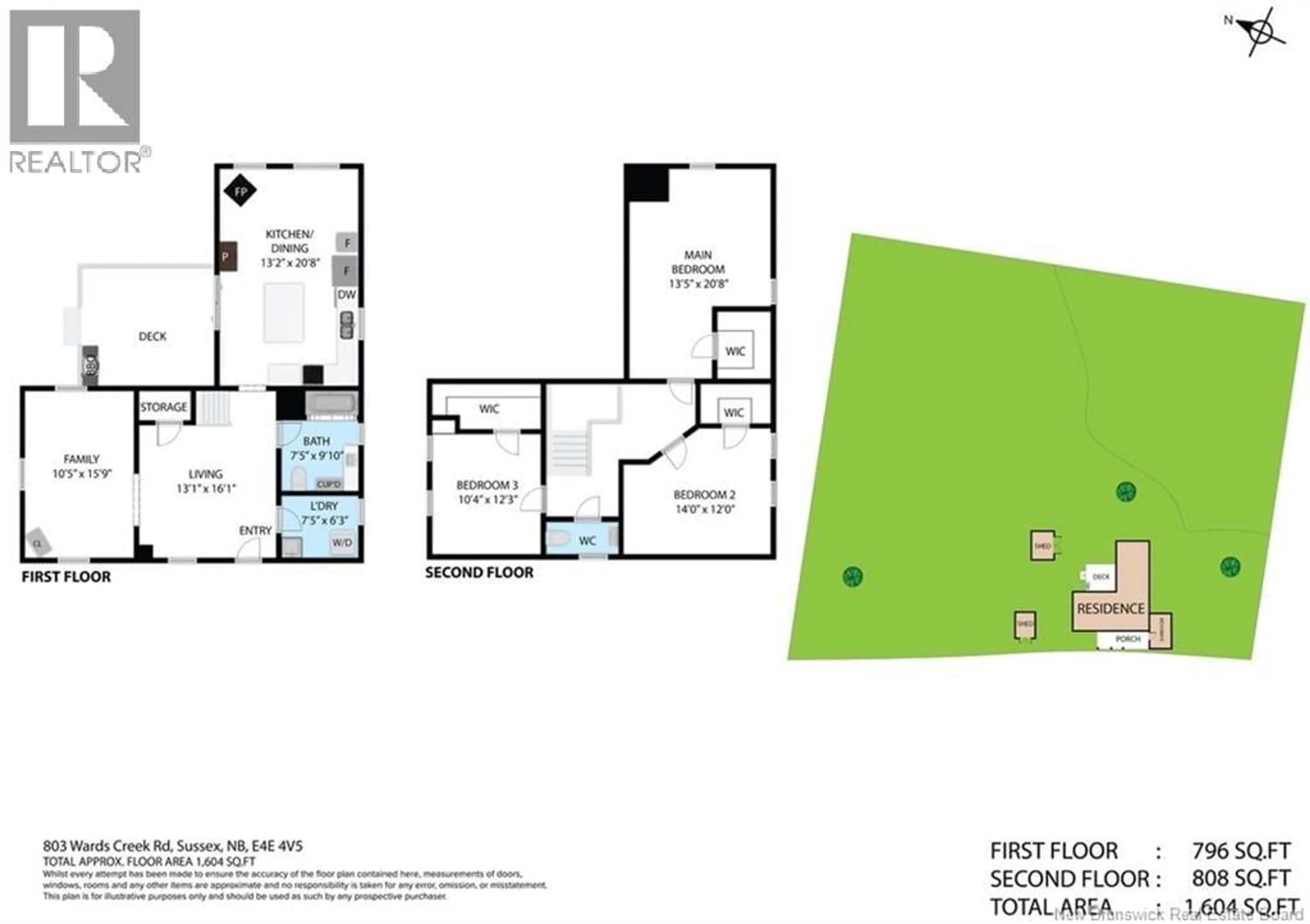 Floor plan for 803 WARDS CREEK ROAD, Wards Creek New Brunswick E4E4V5