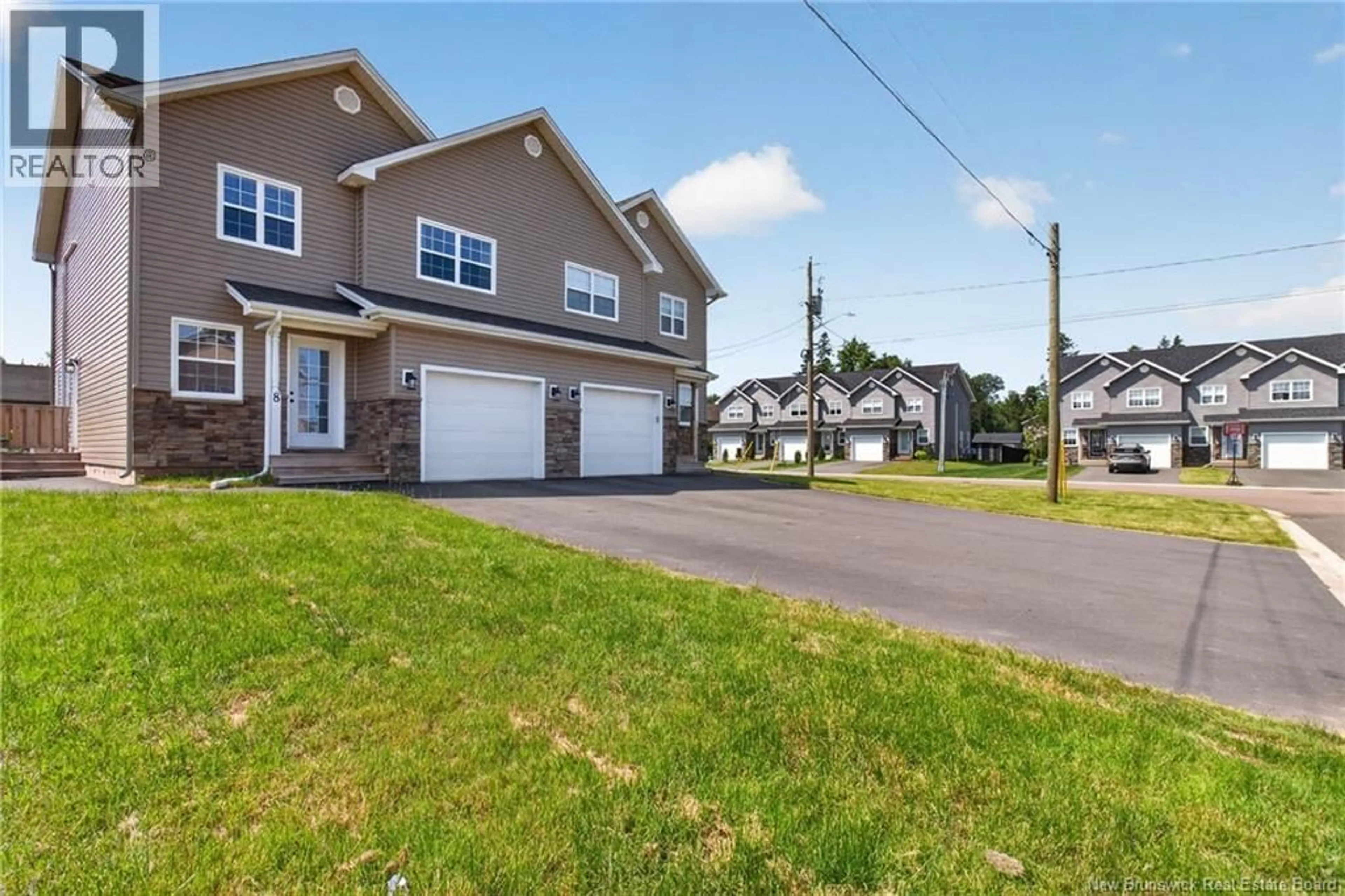 Home with vinyl exterior material, street for 8 ROCHEFORT STREET, Dieppe New Brunswick E1A6S4