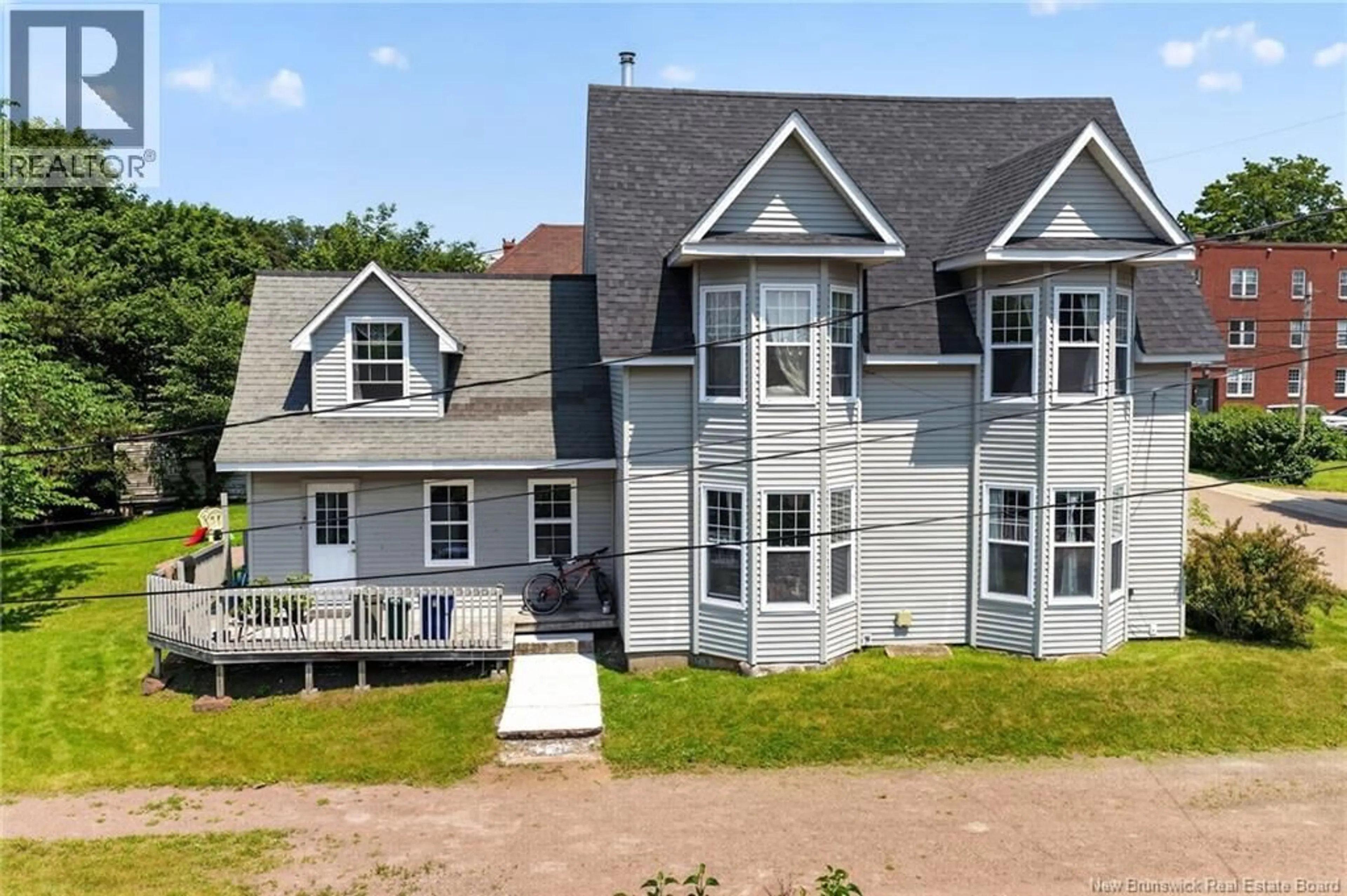 A pic from outside/outdoor area/front of a property/back of a property/a pic from drone, building for 12-12A WELDON STREET, Sackville New Brunswick E4L4N2