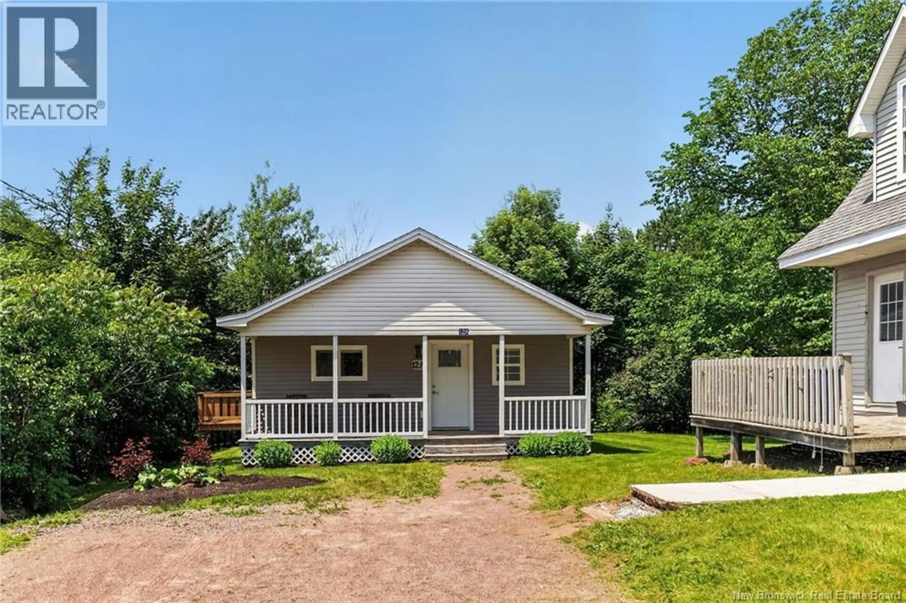 Home with vinyl exterior material, street for 12-12A WELDON STREET, Sackville New Brunswick E4L4N2