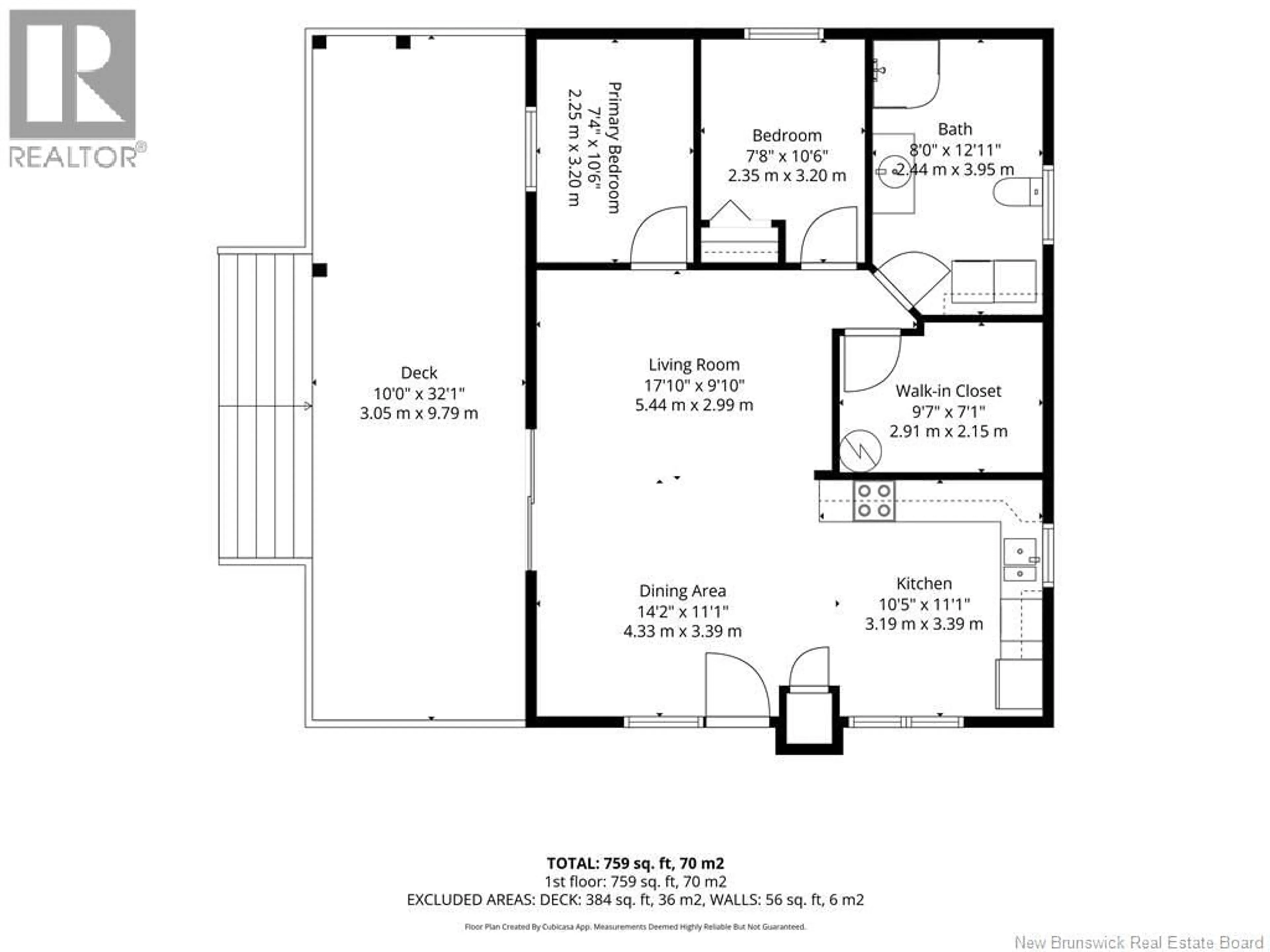 Floor plan for 123 ALBERT ROAD, Notre-Dame New Brunswick E4V1S3