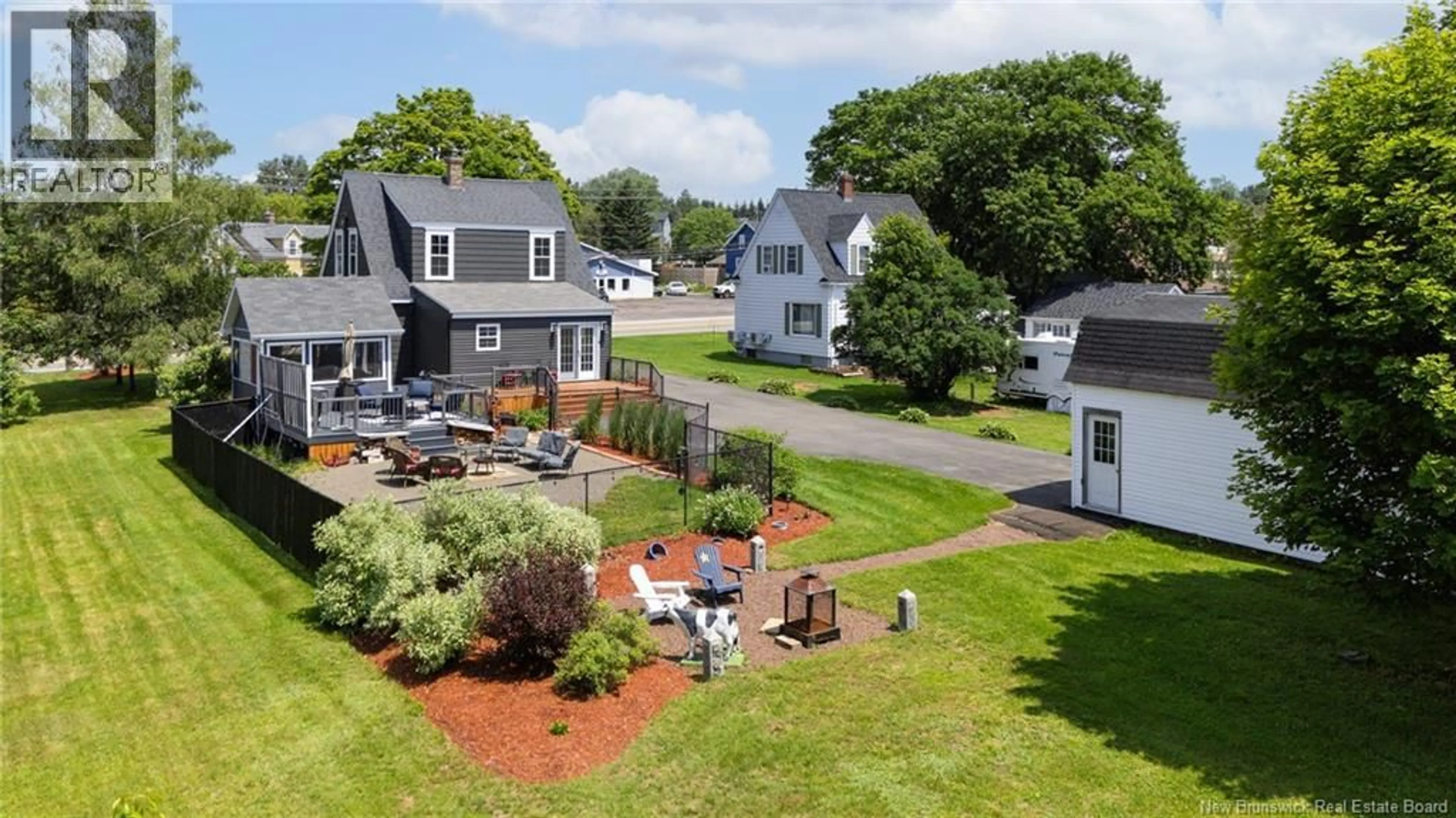 A pic from outside/outdoor area/front of a property/back of a property/a pic from drone, street for 1775 AMIRAULT STREET, Dieppe New Brunswick E1A7J7