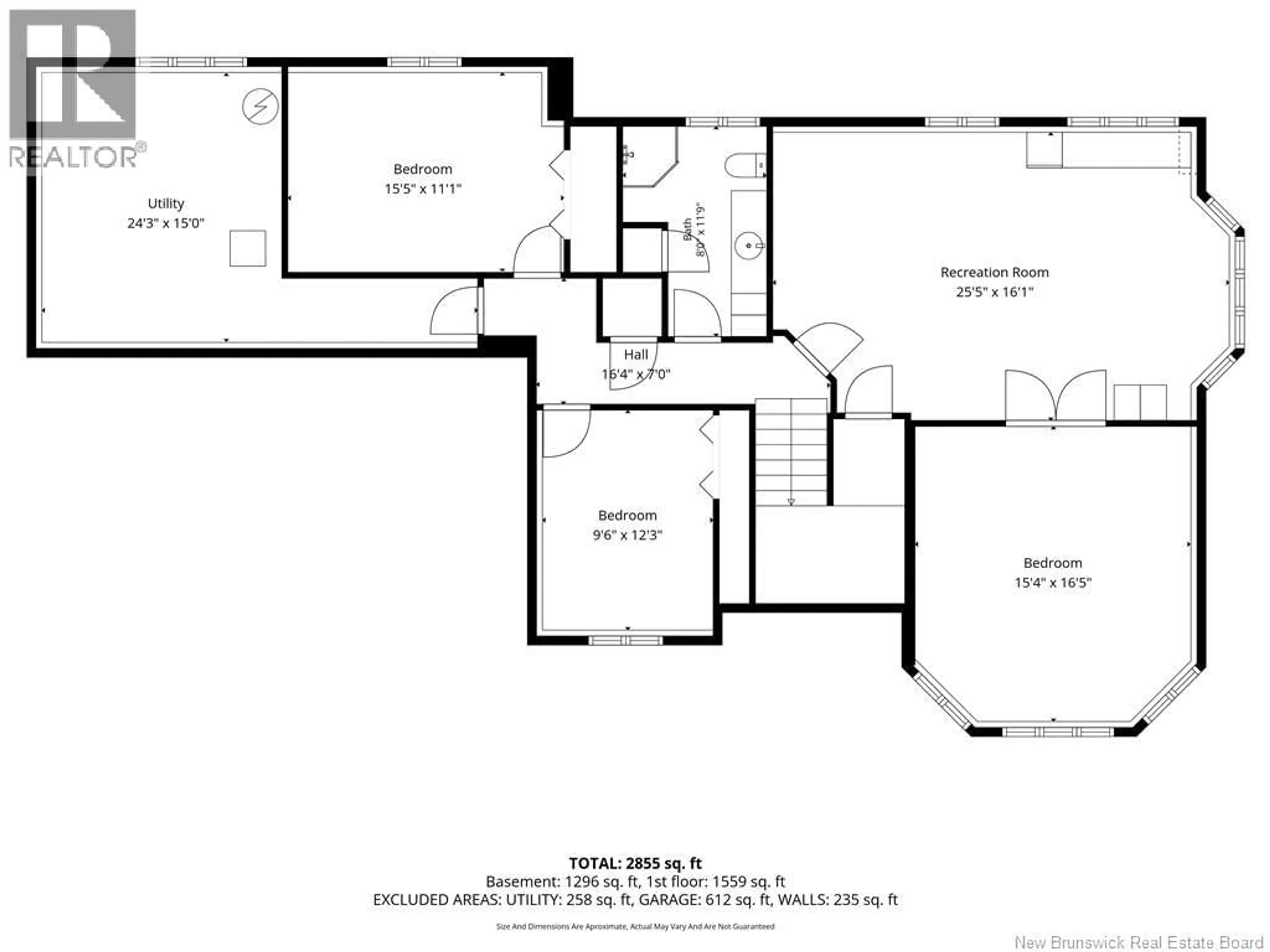 Floor plan for 6 LAROSETTE, Shediac New Brunswick E4P8Z8