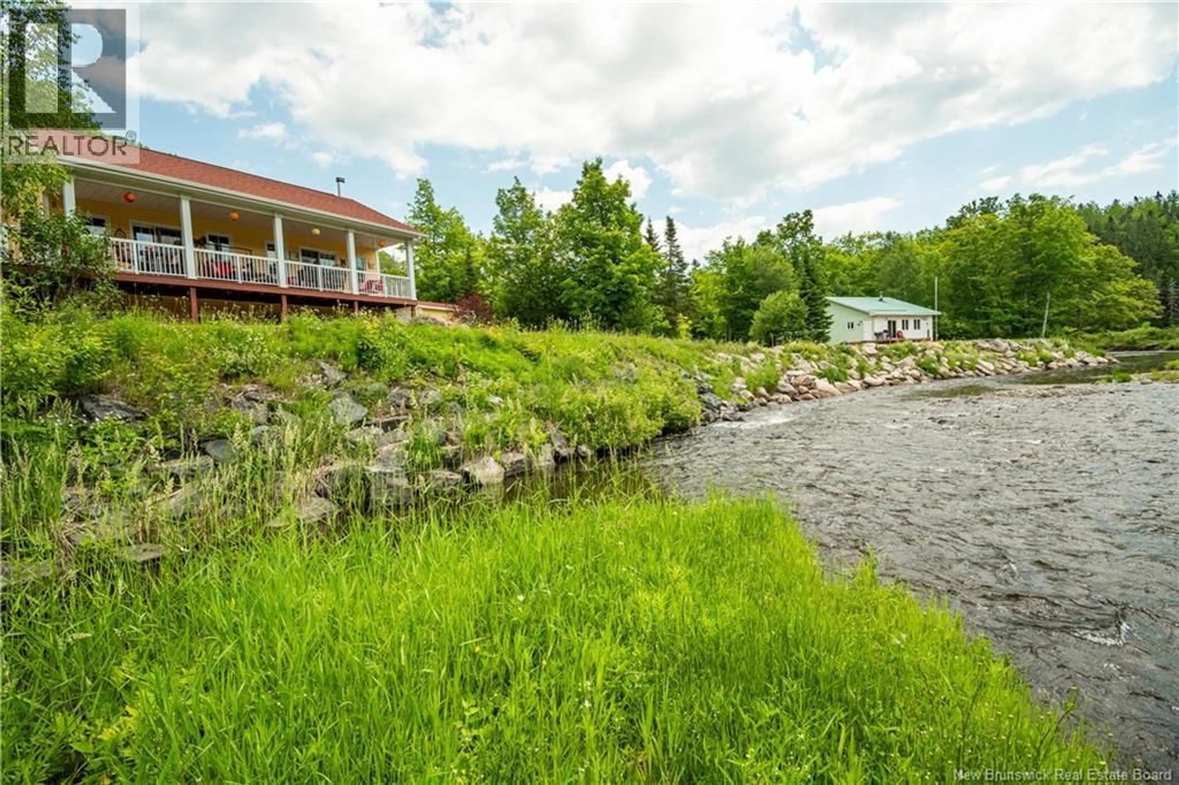 Patio, water/lake/river/ocean view for 59 ELLIOTT LANE, North Tetagouche New Brunswick E2A7S9