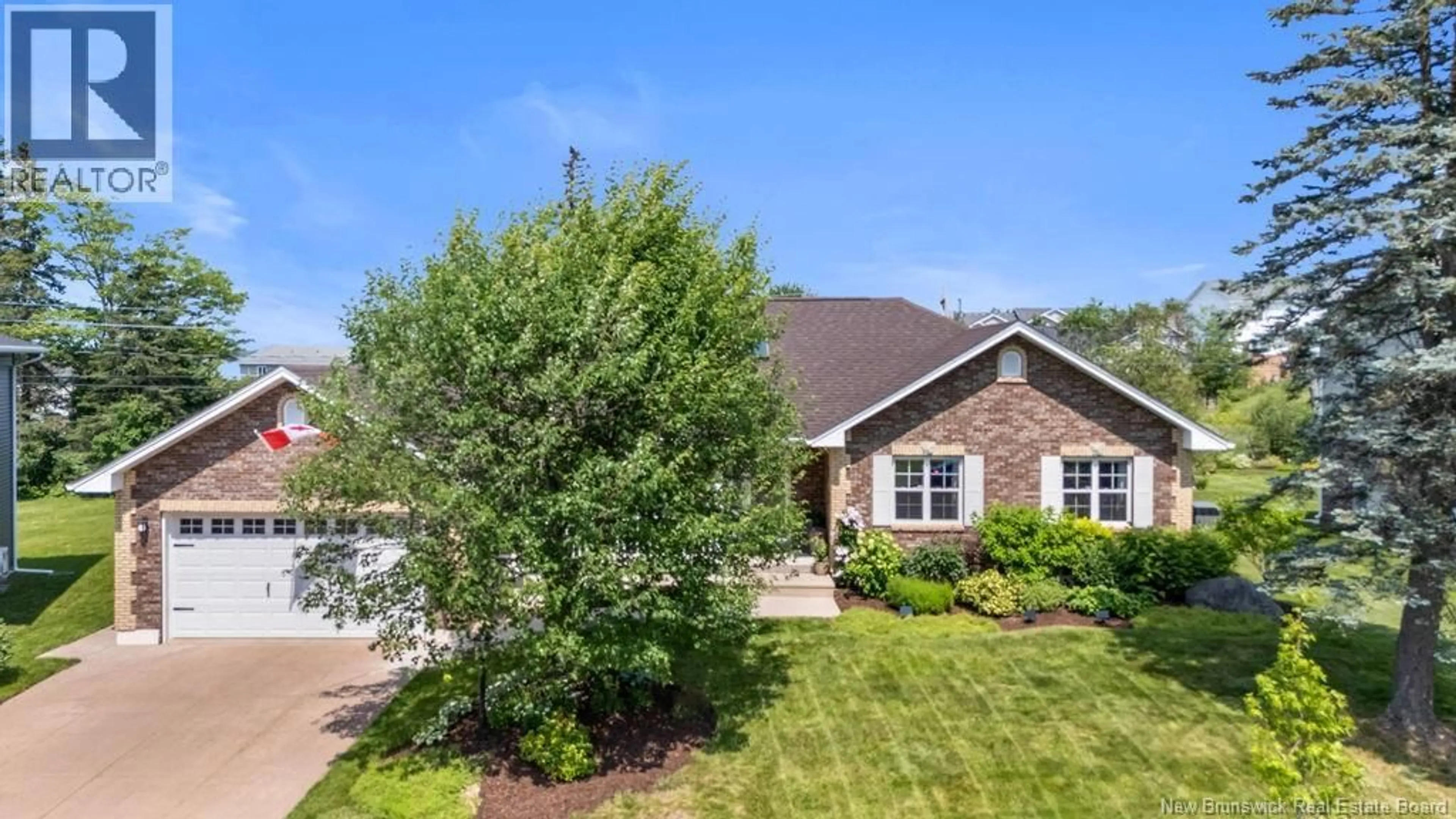 Home with brick exterior material, unknown for 44 HAVENWOOD COURT, Moncton New Brunswick E1A5W6