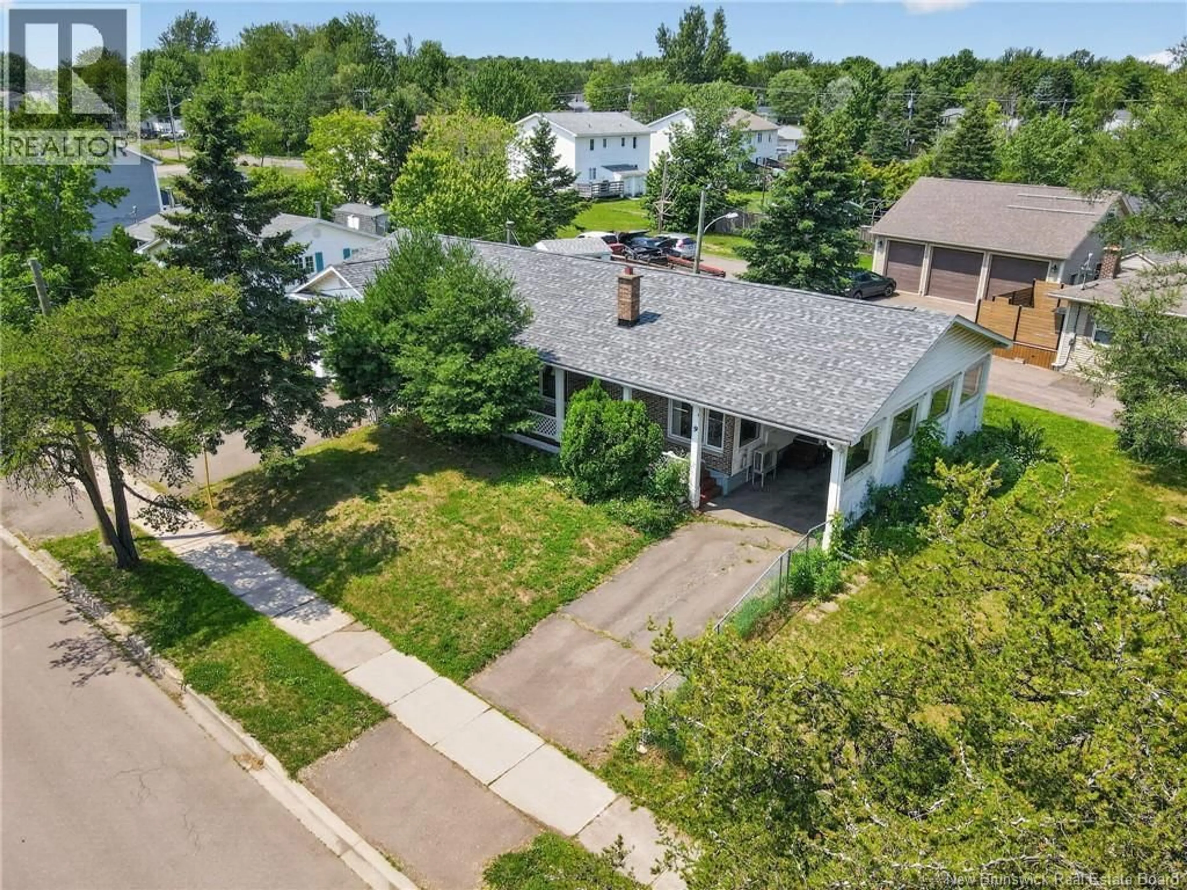 A pic from outside/outdoor area/front of a property/back of a property/a pic from drone, street for 9 KEENAN DRIVE, Moncton New Brunswick E1A3P8