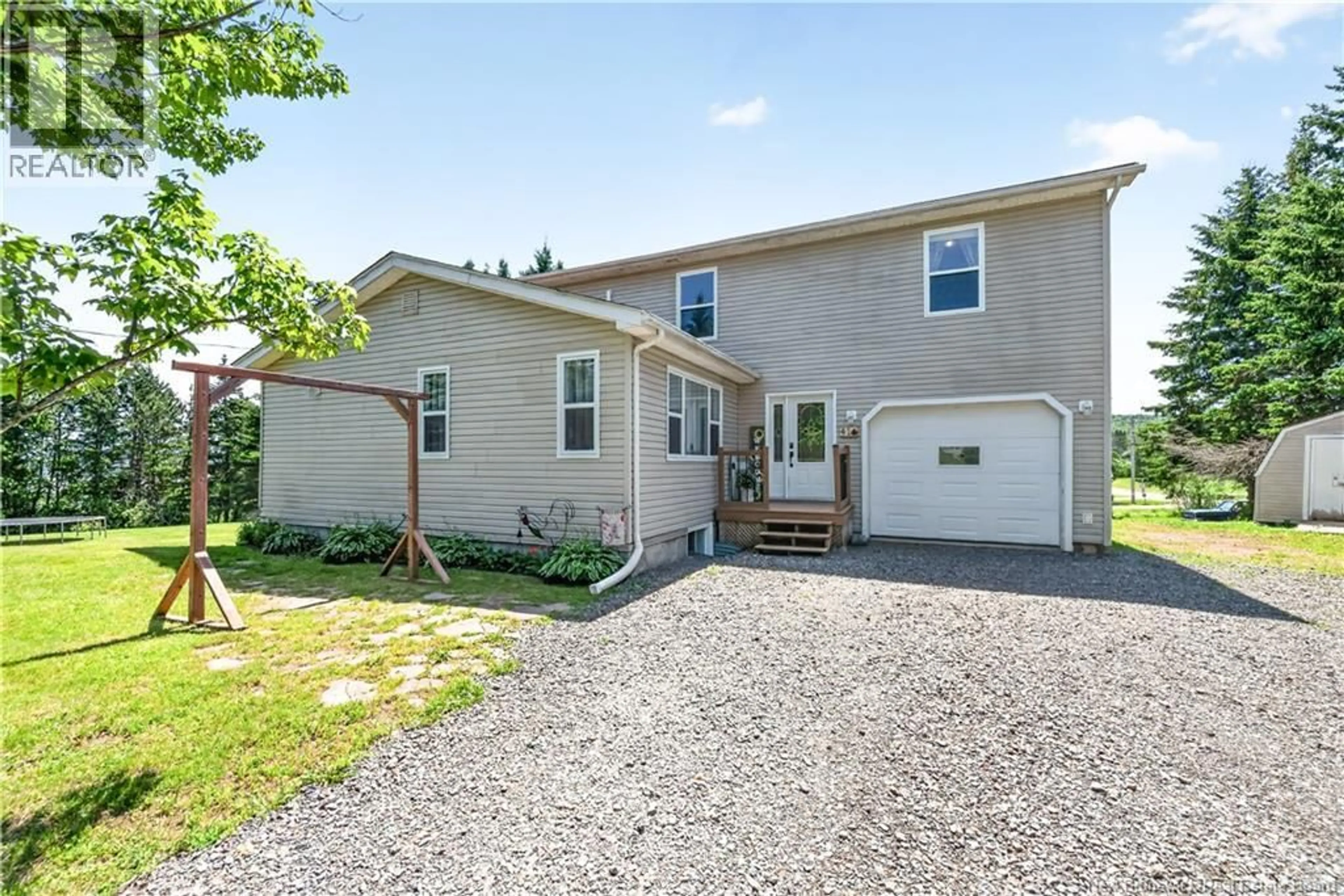 Home with vinyl exterior material, street for 41 GREEN HILL DRIVE, Hillsborough New Brunswick E4H2V4