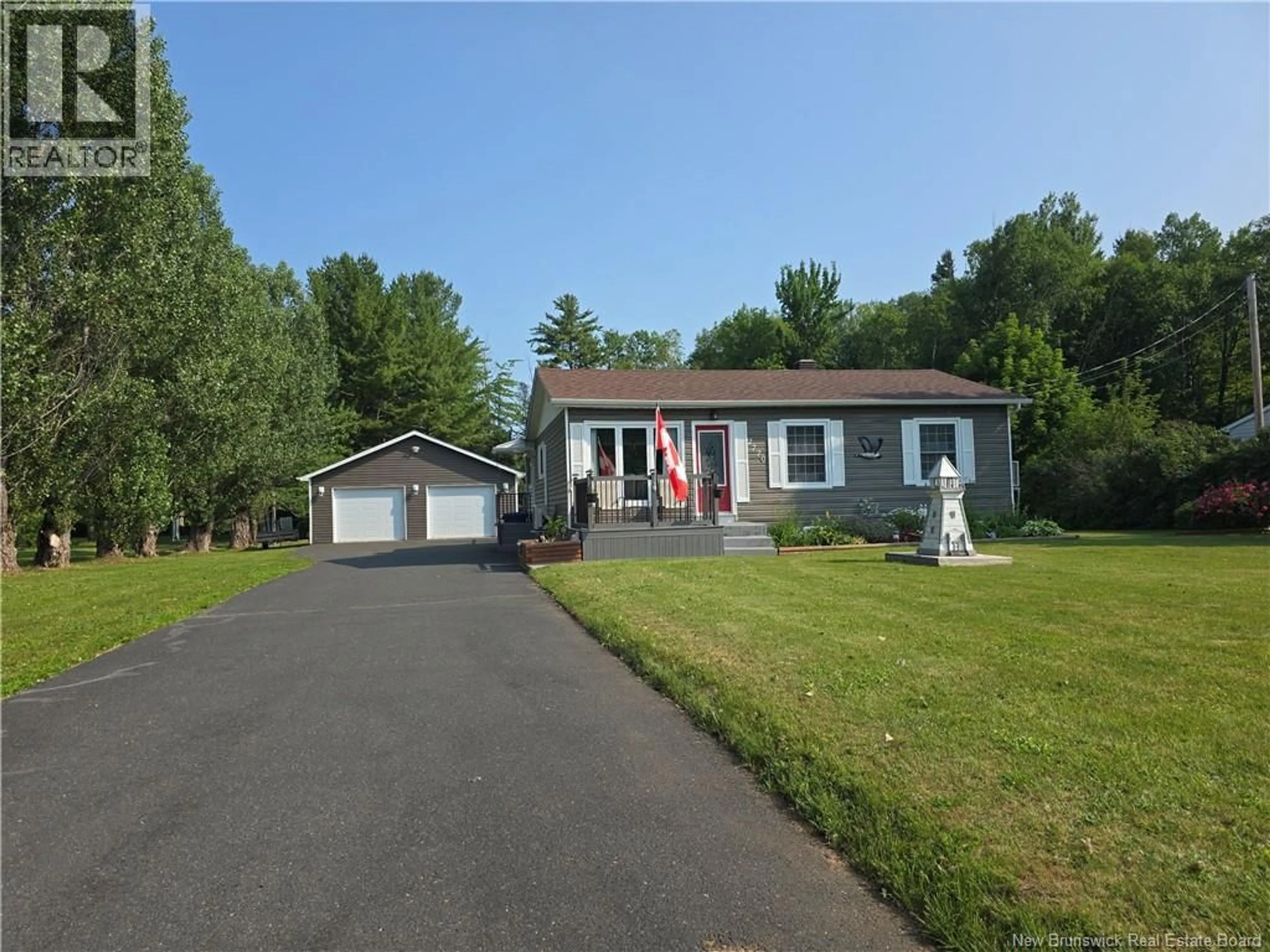 Home with vinyl exterior material, street for 2770 ROUTE 180, South Tetagouche New Brunswick E2A4Z3