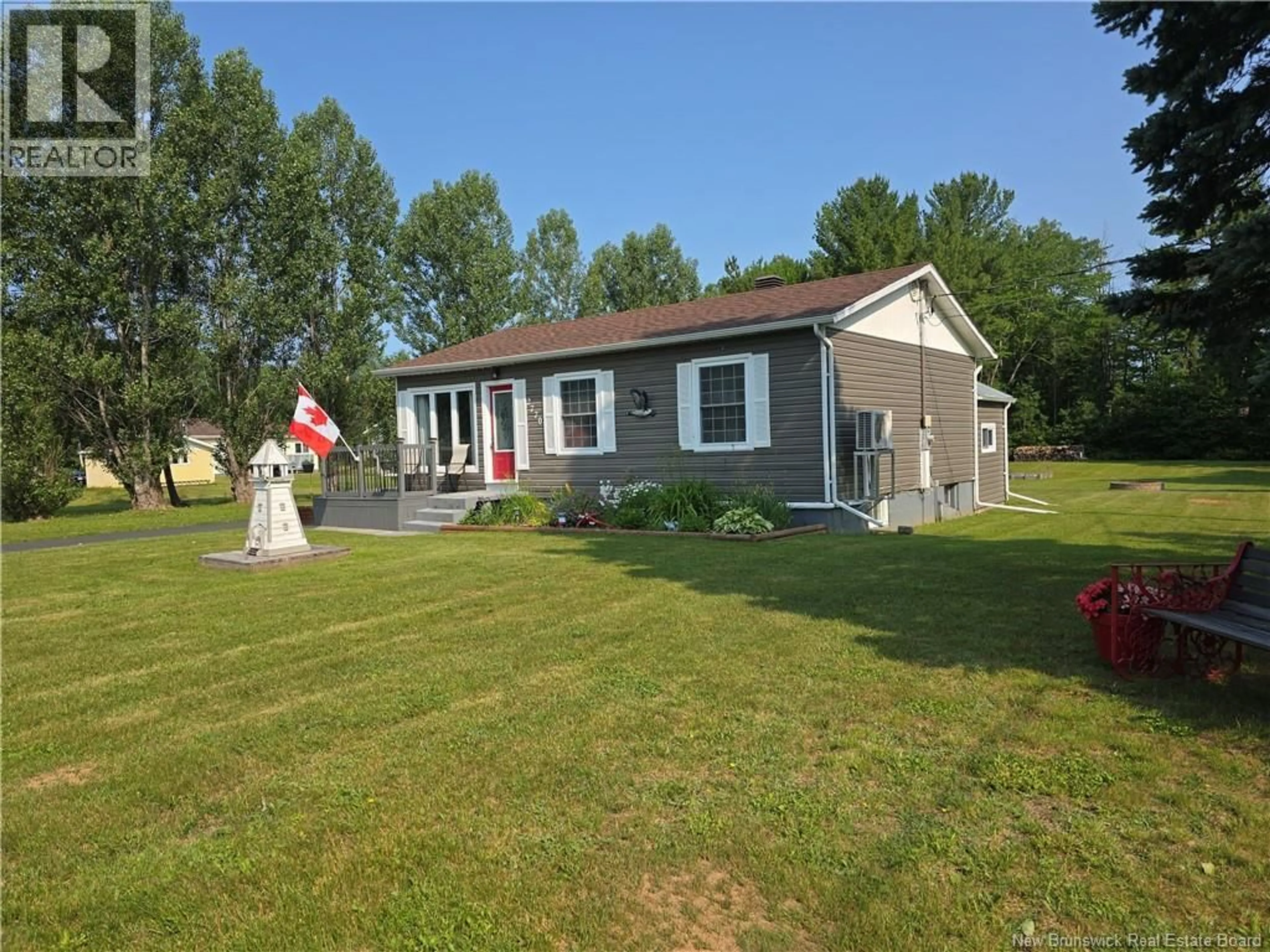 Home with vinyl exterior material, water/lake/river/ocean view for 2770 ROUTE 180, South Tetagouche New Brunswick E2A4Z3