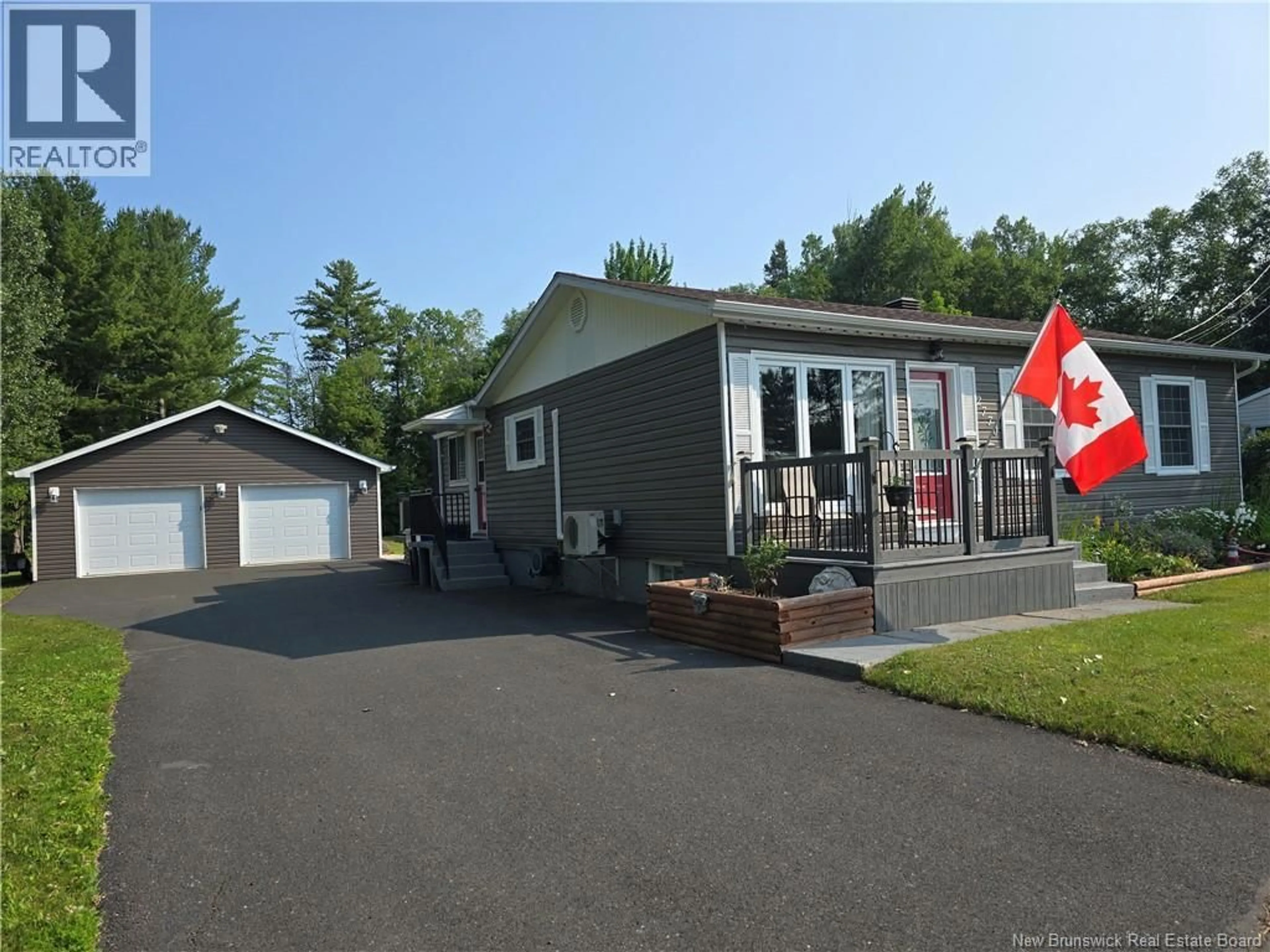 Home with vinyl exterior material, street for 2770 ROUTE 180, South Tetagouche New Brunswick E2A4Z3