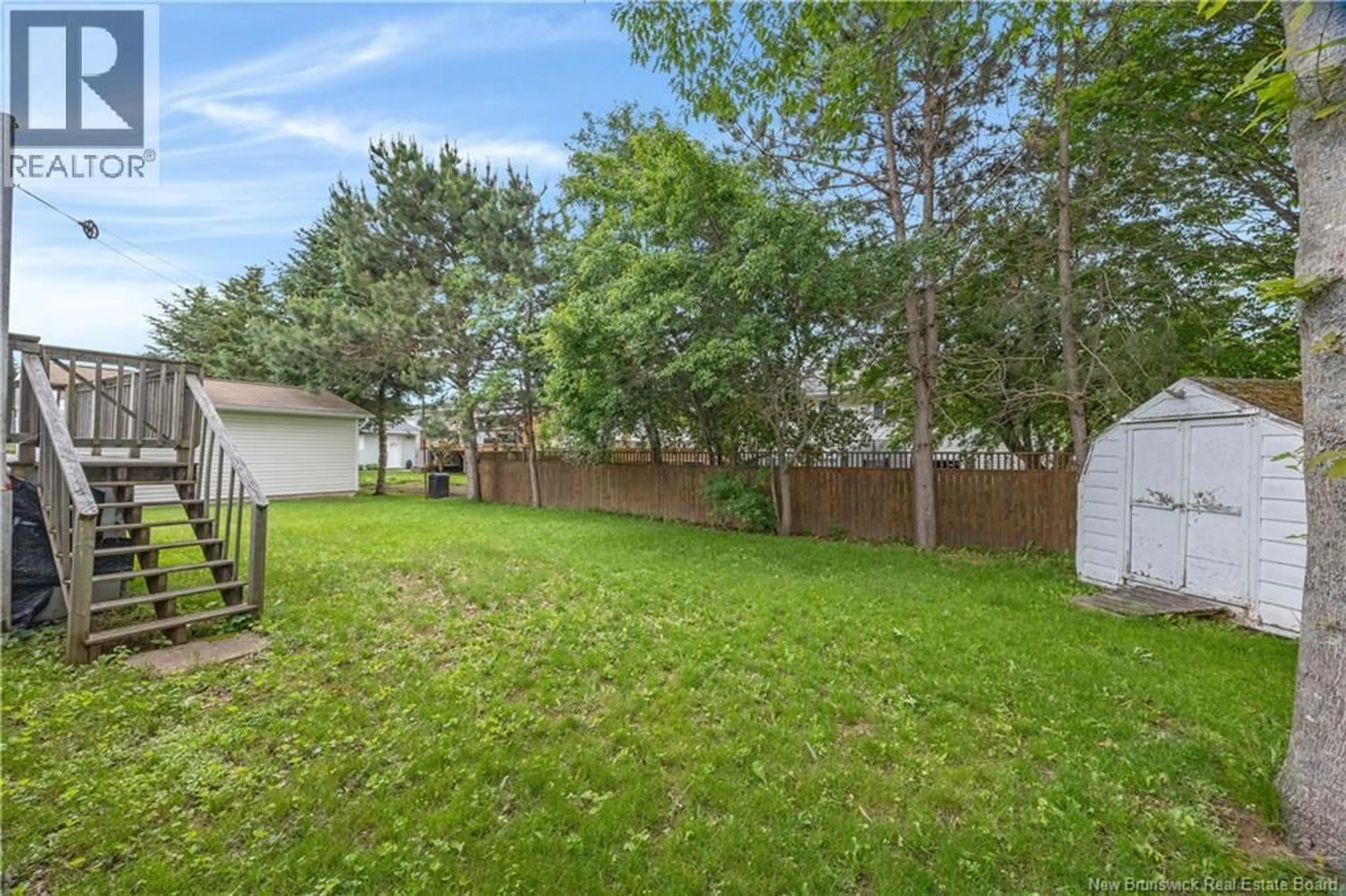 Patio, forest/trees view for 221 MAGNOLIA AVENUE, Sussex New Brunswick E4E2H5